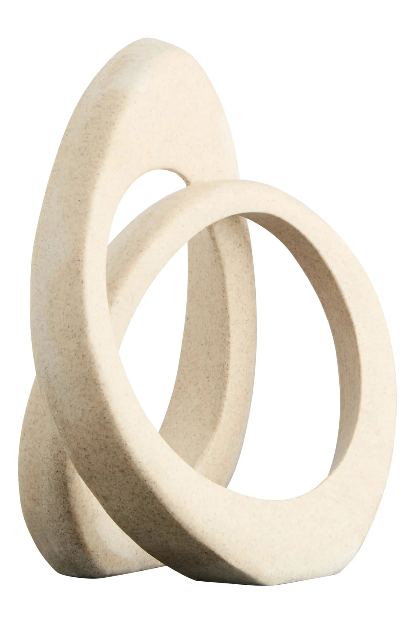 Broc Sandstone Effect Loop Sculpture - Decorative, photo 4 of 7