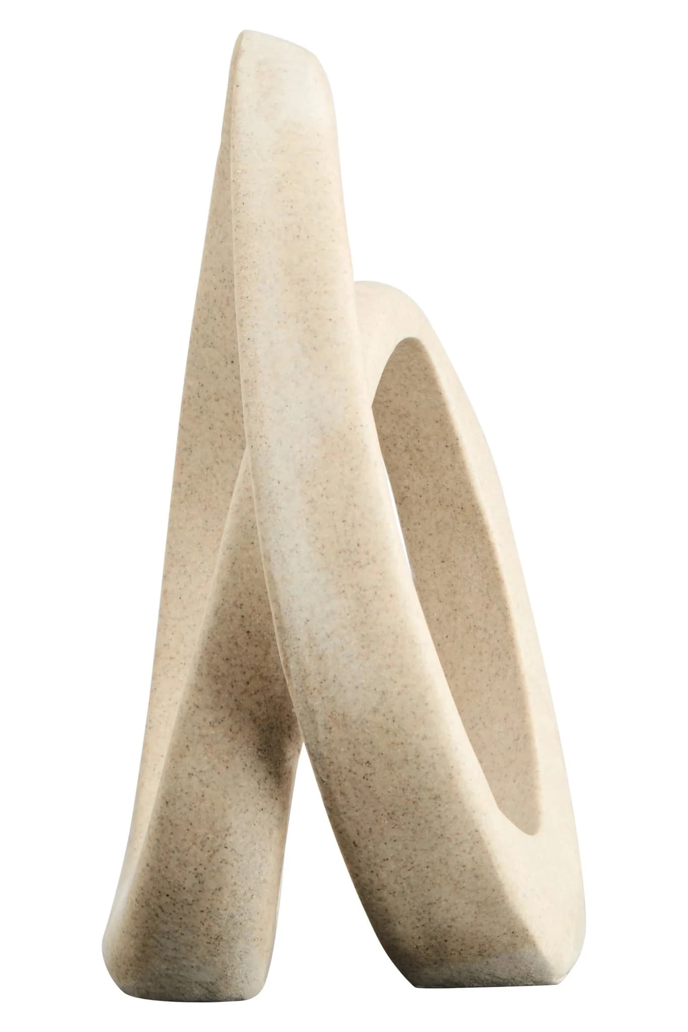Broc Sandstone Effect Loop Sculpture - Decorative, photo 3 of 7