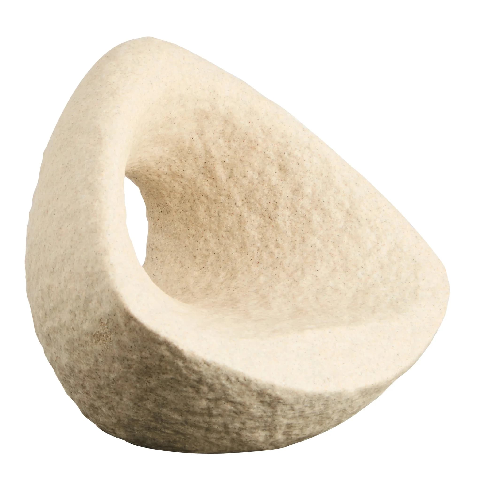 Broc Sandstone Effect Geometric Sculpture - Decorative, photo 6 of 8