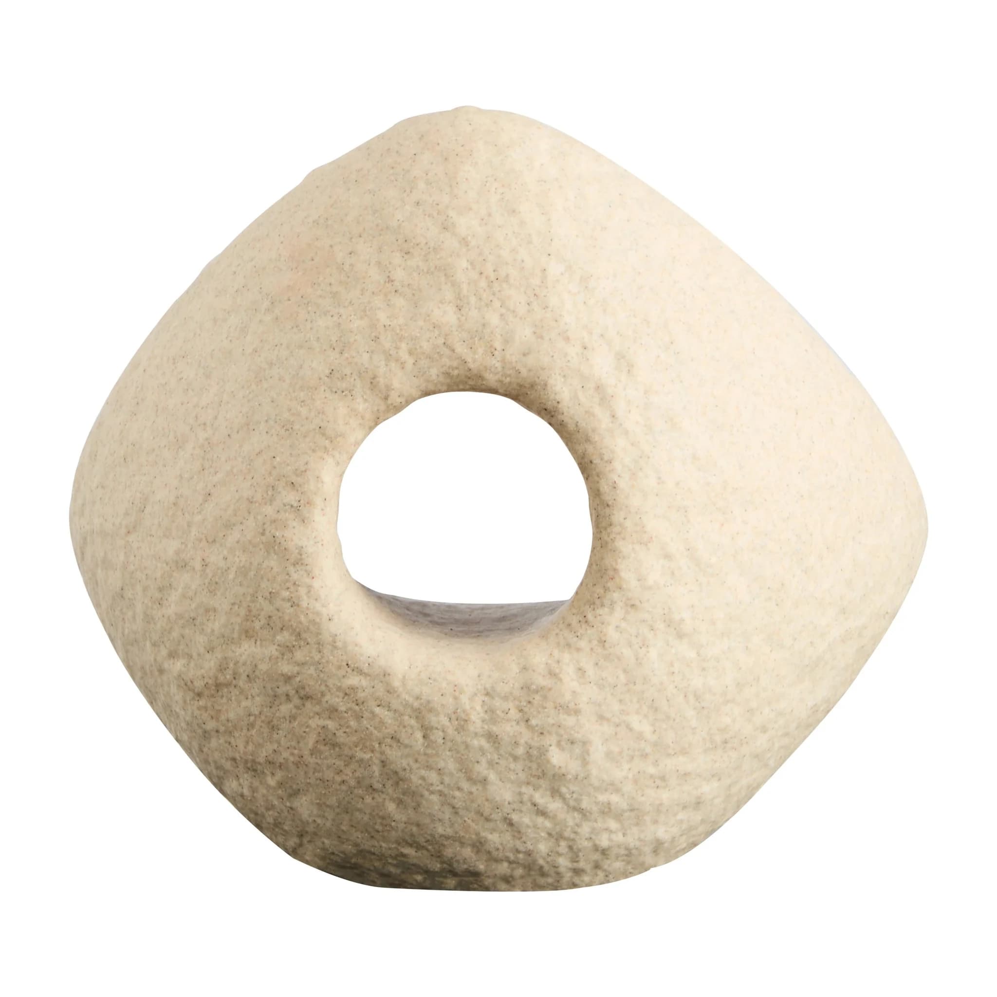 Broc Sandstone Effect Geometric Sculpture - Decorative, photo 4 of 8