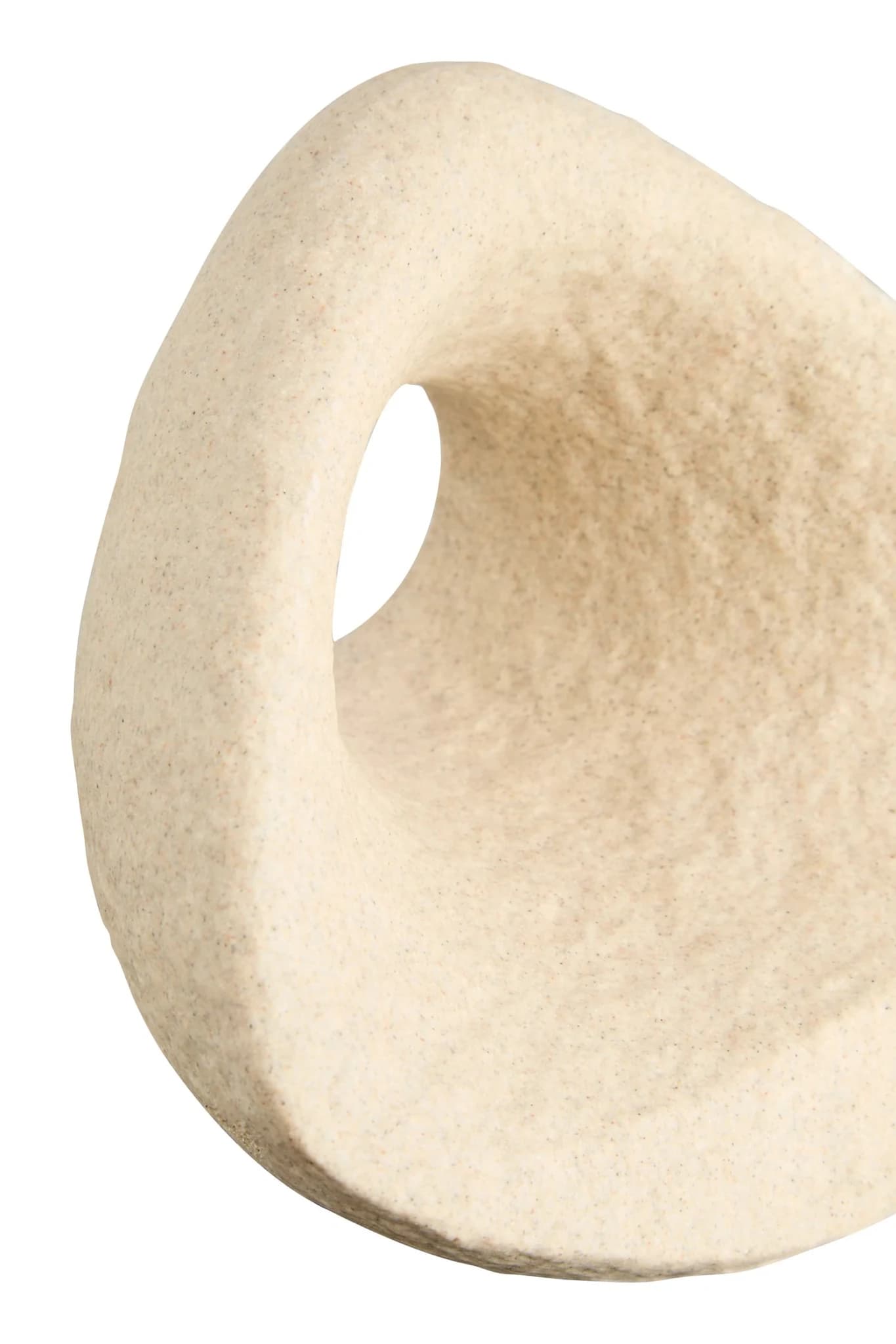 Broc Sandstone Effect Geometric Sculpture - Decorative, photo 8 of 8