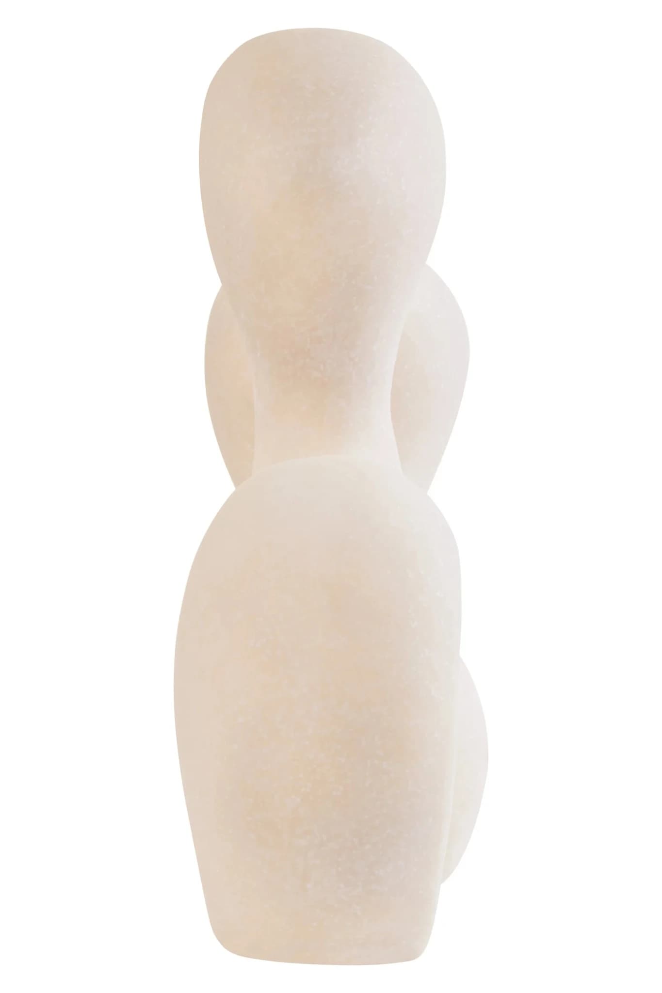 Broc White Marble Effect Organic Sculpture - Decorative, photo 8 of 8