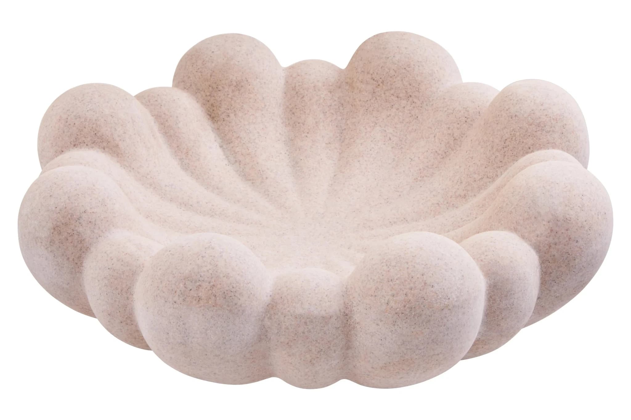 Broc Sandstone Effect Bubble Design Bowl - Decorative, photo 6 of 8
