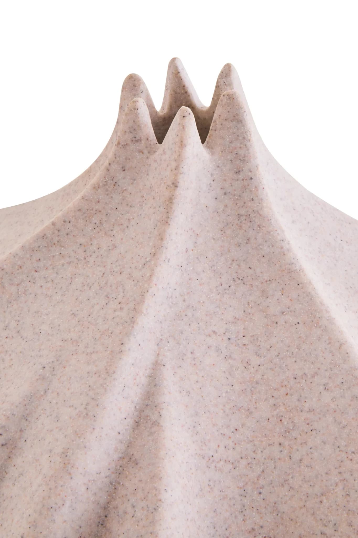 Broc Sandstone Effect Small Organic Vase - Vases, photo 7 of 8