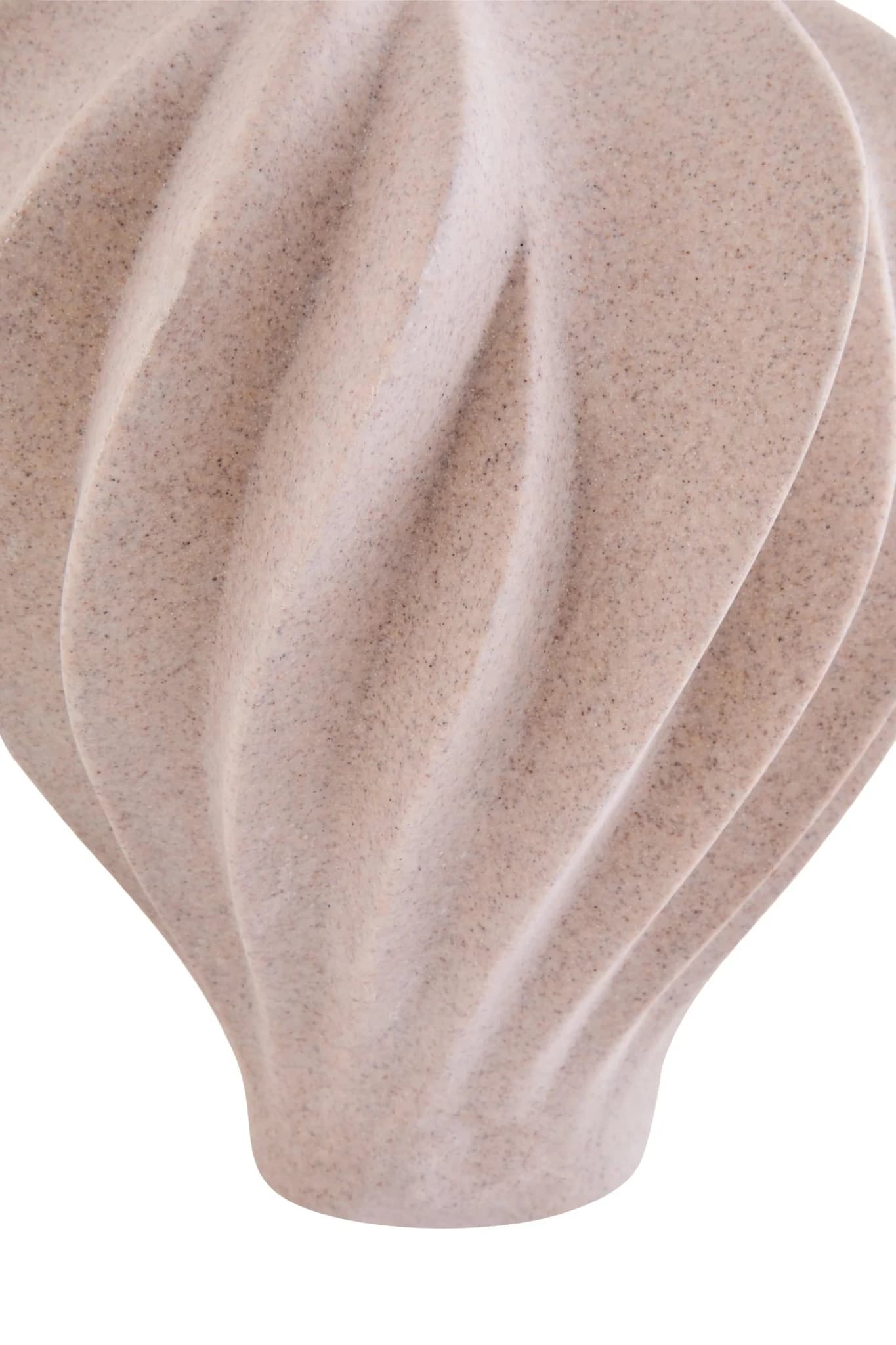 Broc Sandstone Effect Small Organic Vase - Vases, photo 6 of 8