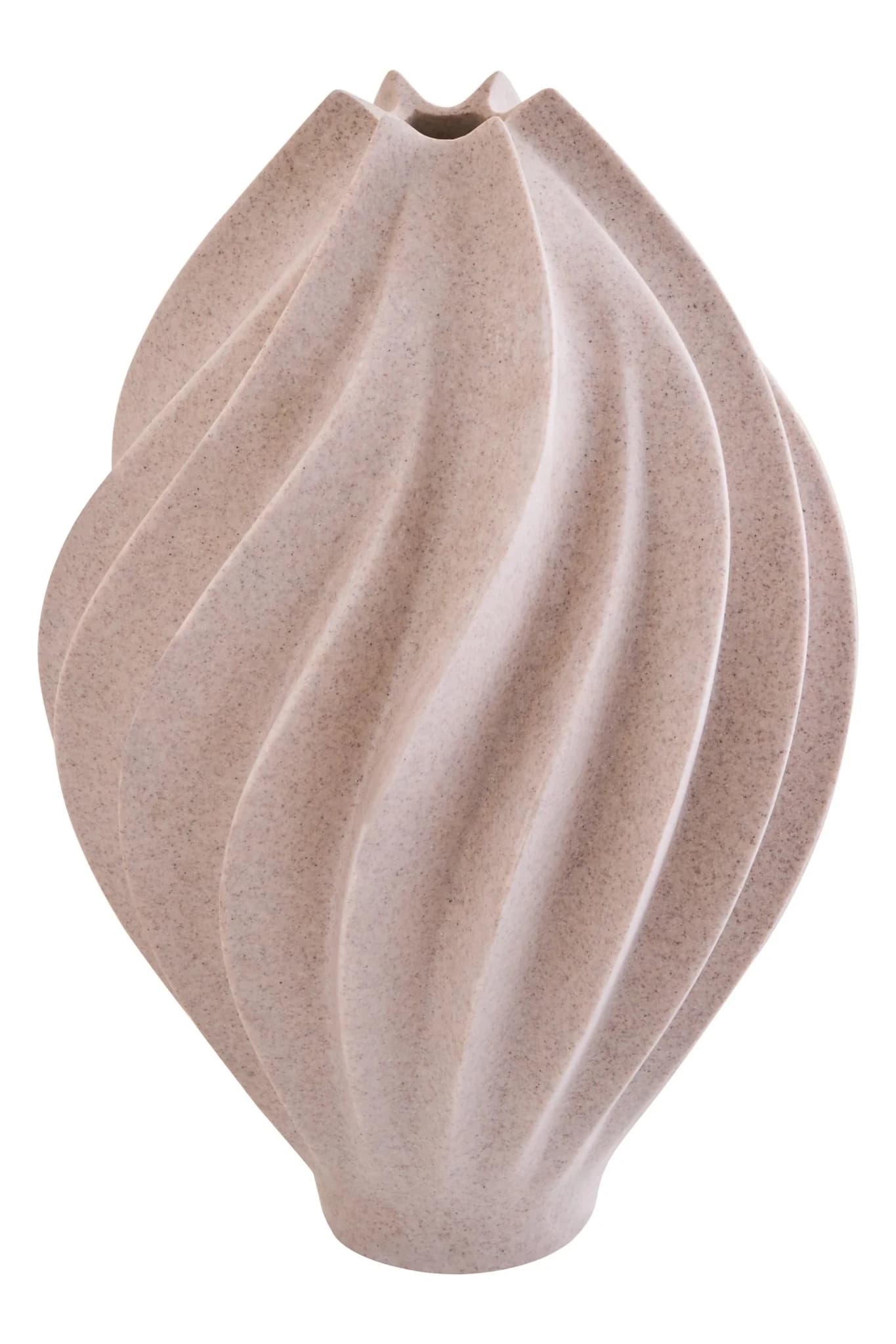 Broc Sandstone Effect Large Organic Vase - Vases, photo 7 of 8