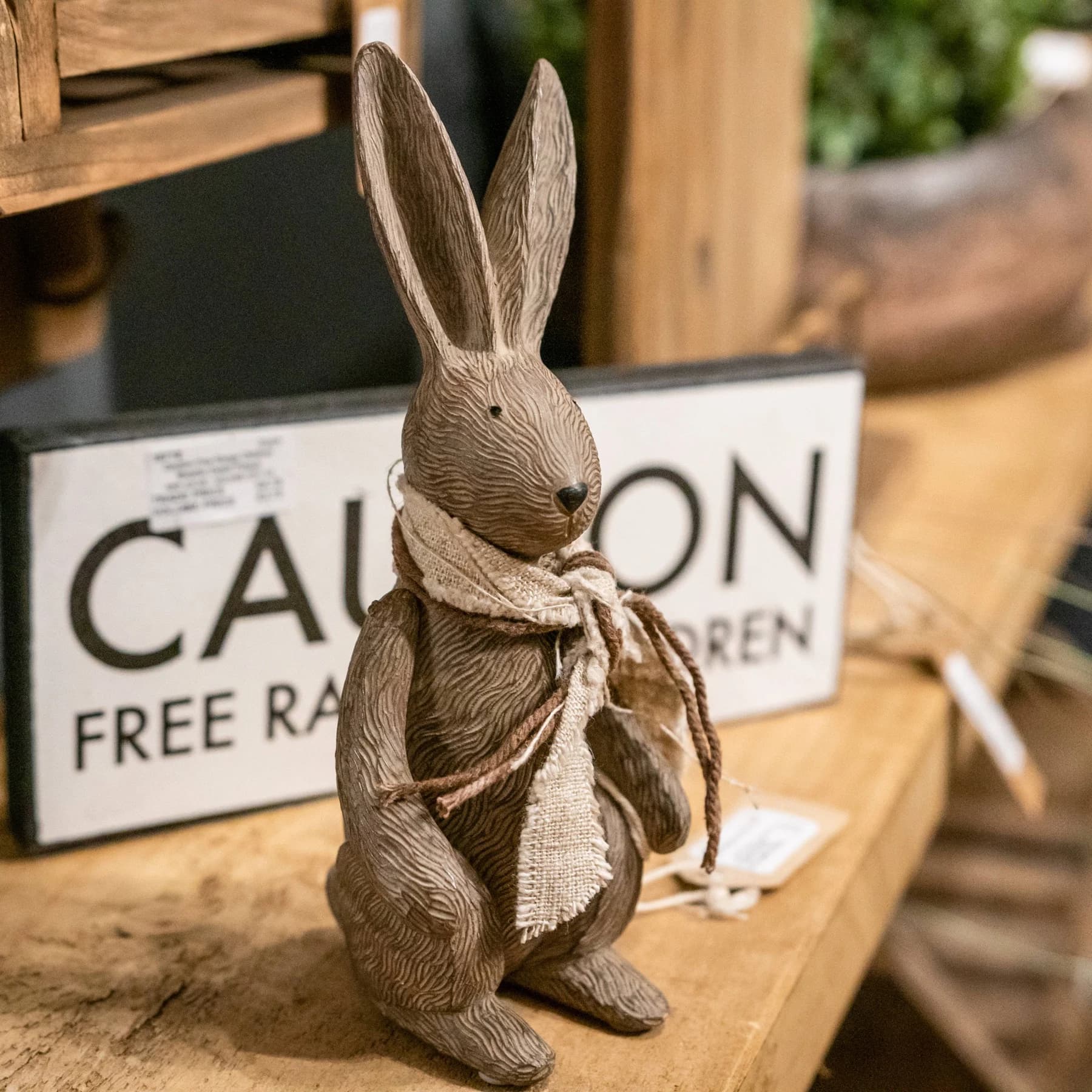 Winter Bunny Rabbit - Small - Decorative, photo 5 of 6