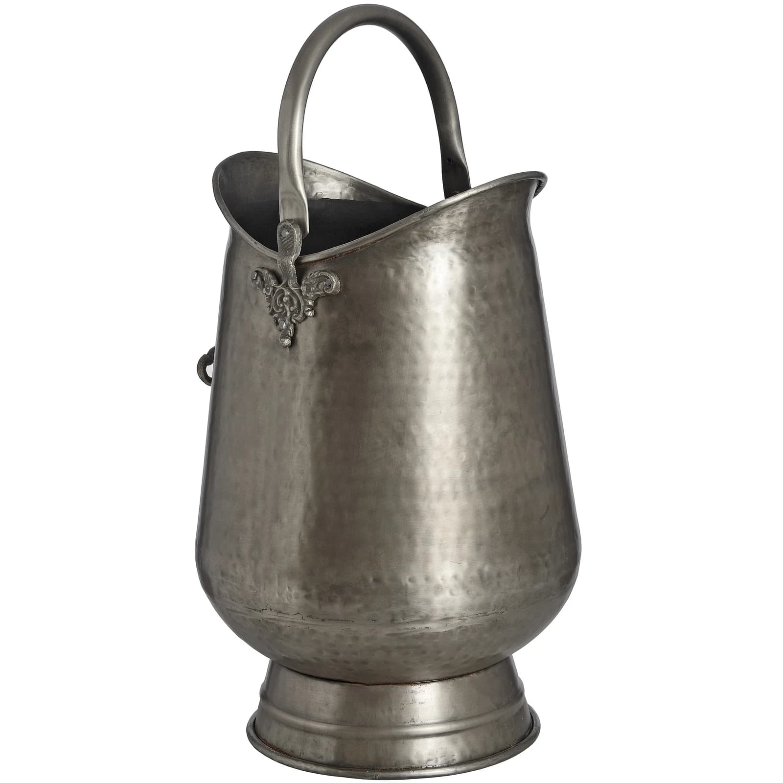 Antique Pewter Coal Bucket - Trays & baskets, photo 3 of 5