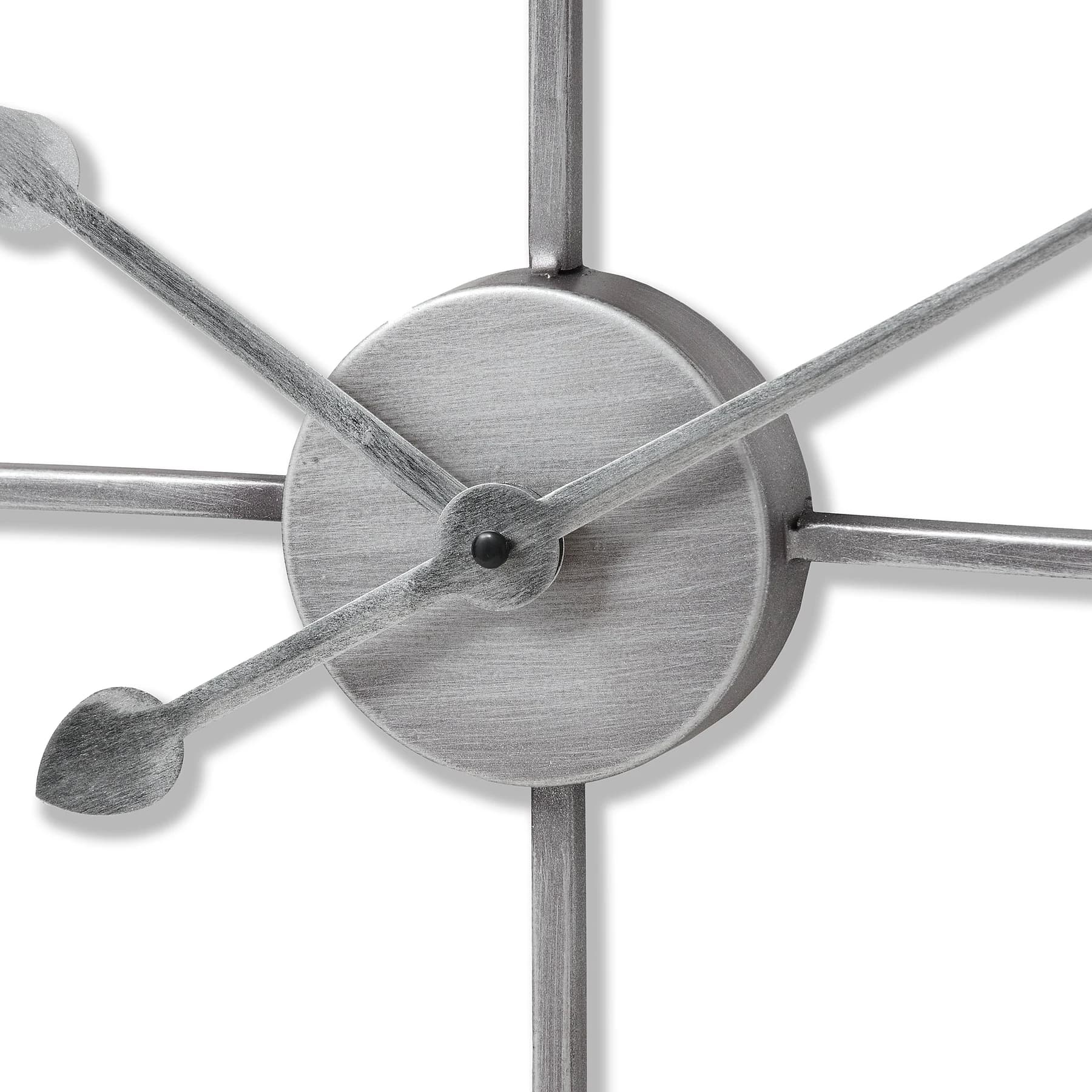 Silver Heart Skeleton Wall Clock - Clocks, photo 2 of 5