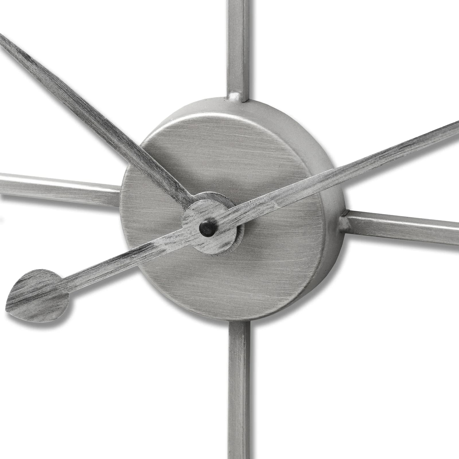 Large Silver Skeleton Wall Clock - Clocks, photo 4 of 6