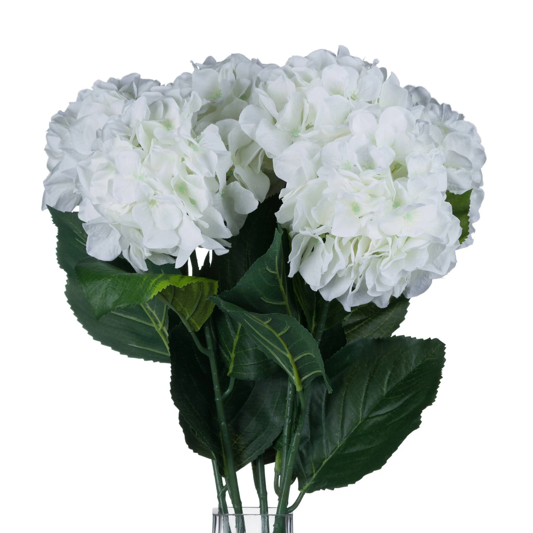 White Small Head Hydrangea — Pack of 5 - Artificial plants & flowers, photo 4 of 5