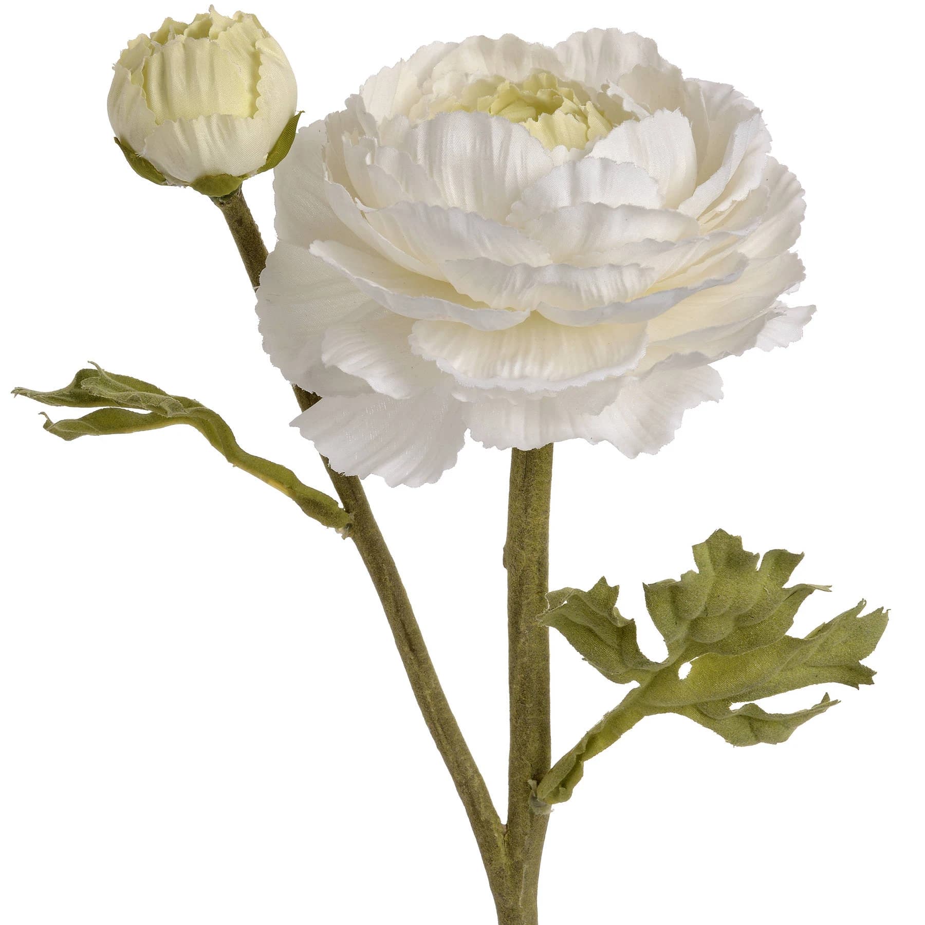 White Ranunculus Spray — Pack of 5 - Artificial plants & flowers, photo 4 of 5