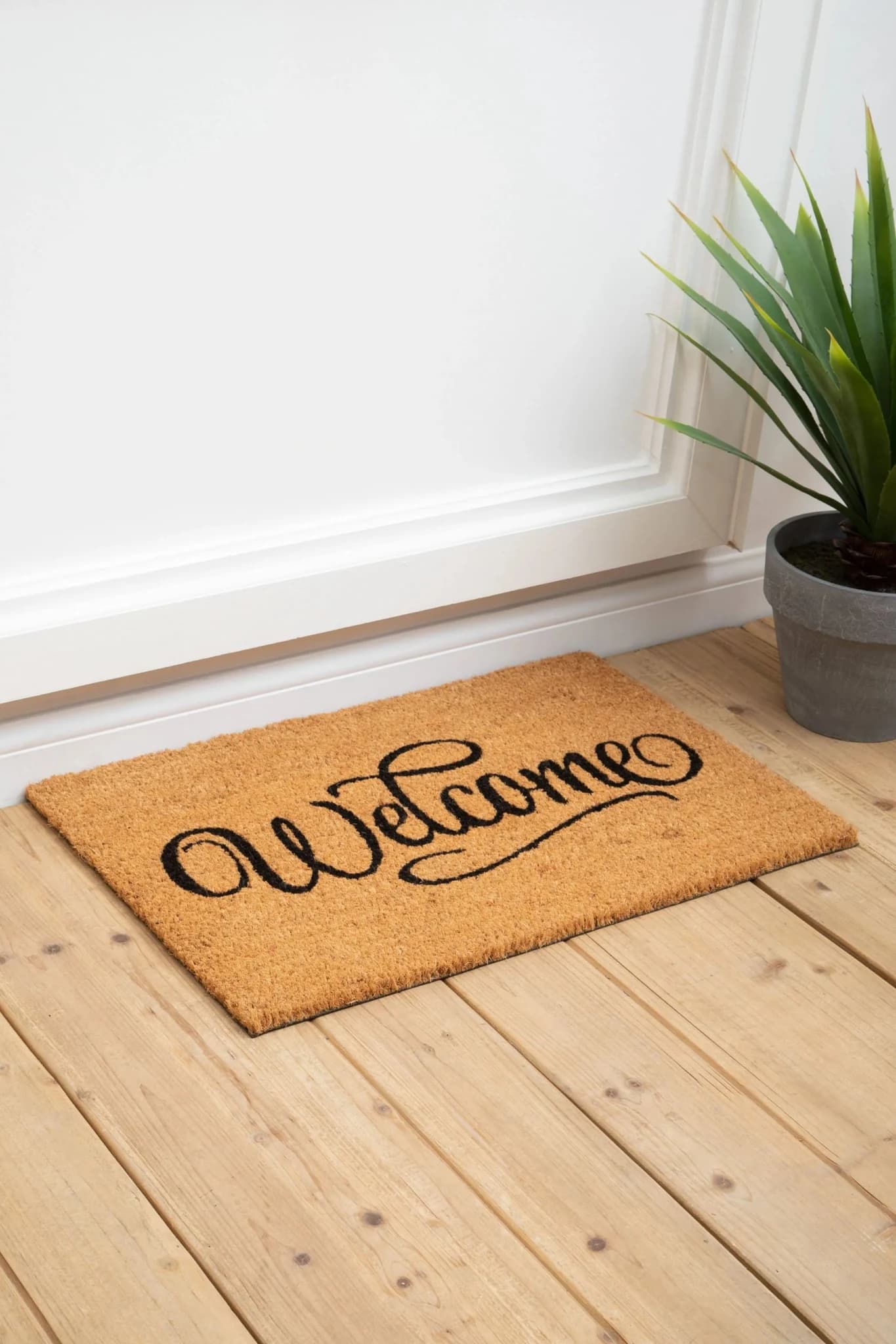 Filta Welcome Coir Doormat - Decorative, photo 2 of 2