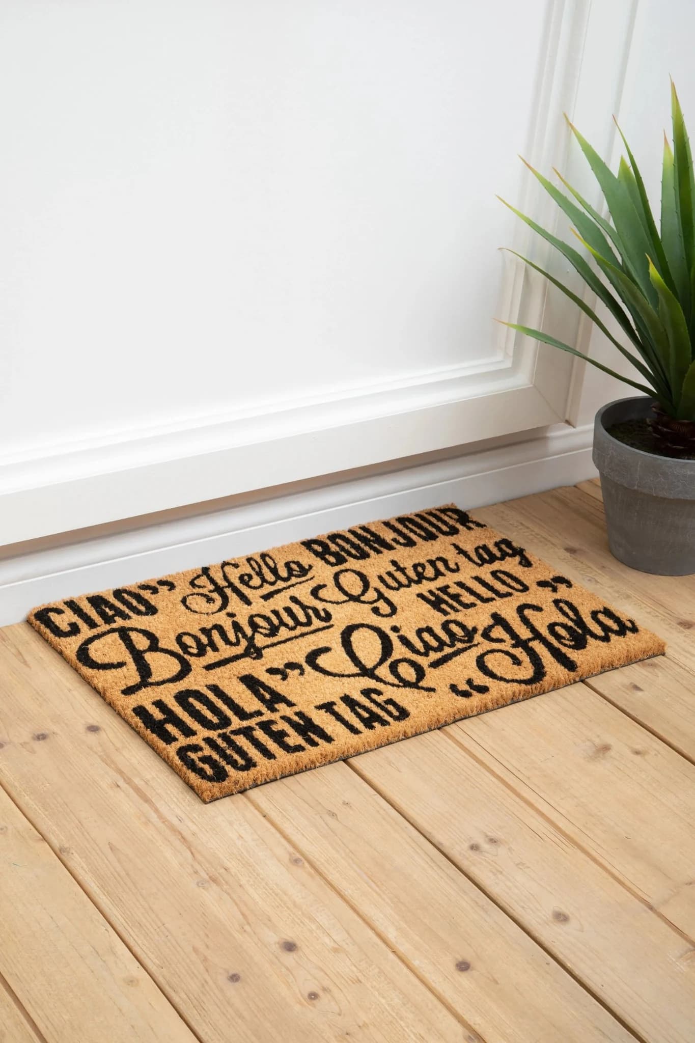Coir Greetings Doormat - Decorative, photo 2 of 2