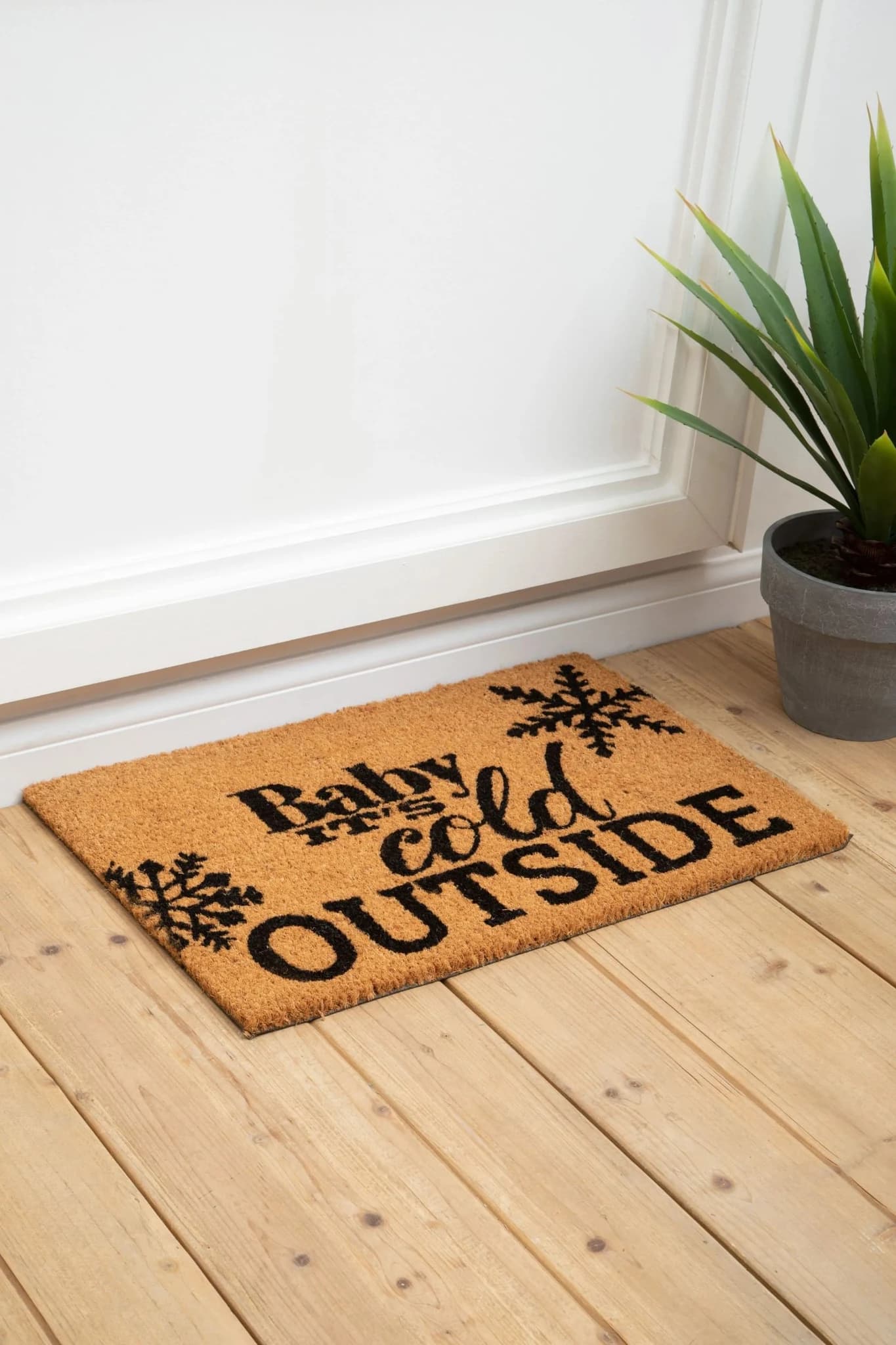 Filta Baby Its Cold Outside Coir Doormat - Decorative, photo 2 of 2