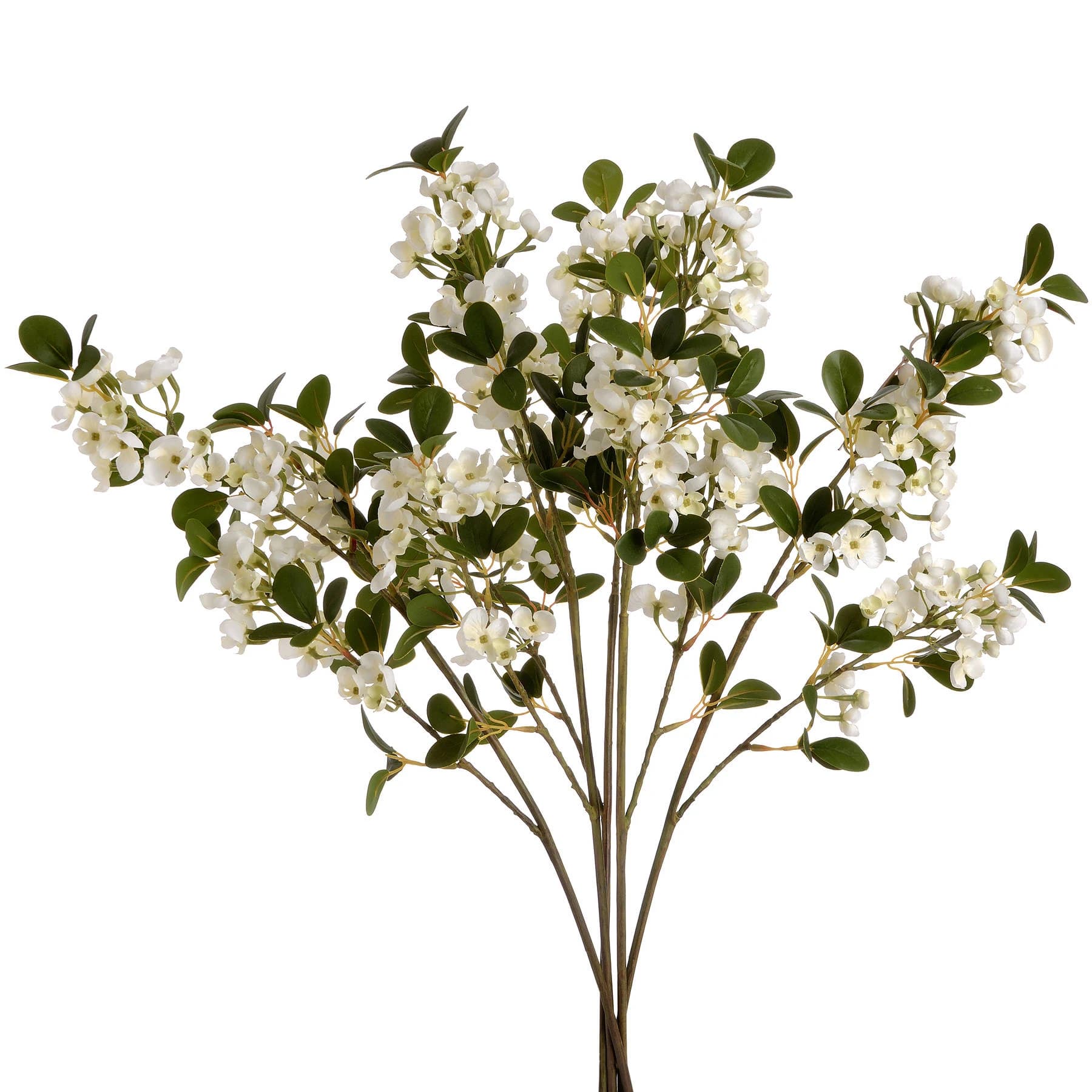 White Spring Mock Orange Flower — Pack of 5 - Artificial plants & flowers, photo 4 of 5