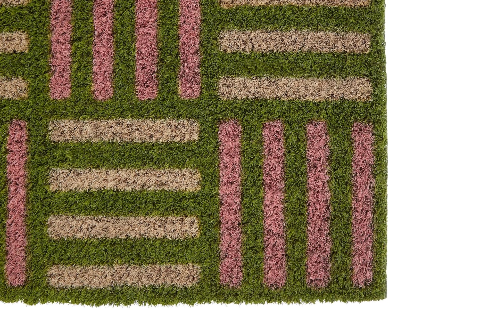 Filta Green Grid Design Doormat - Decorative, photo 3 of 3
