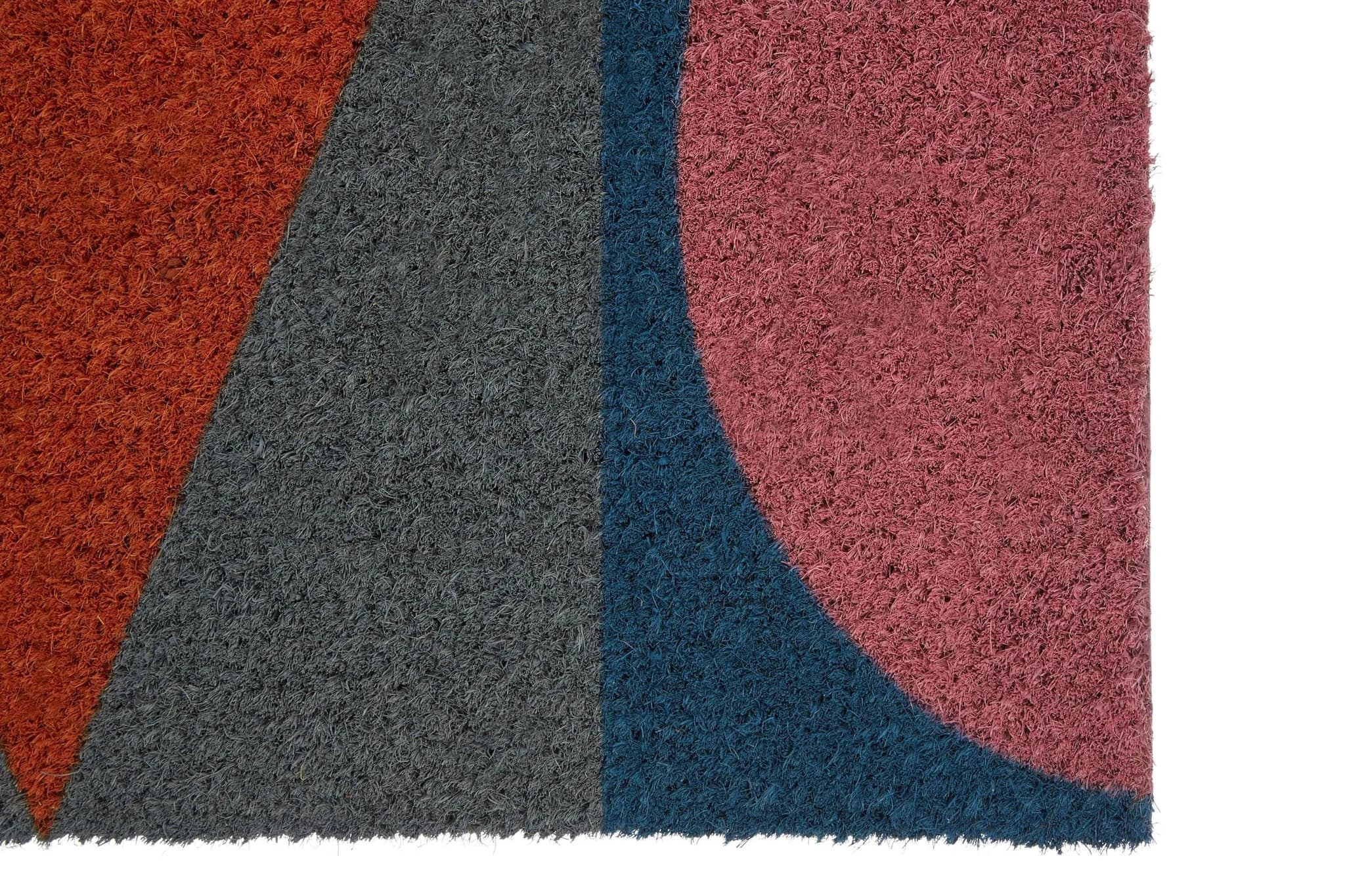 Mediterranean Multicoloured Coir Doormat - Decorative, photo 3 of 3