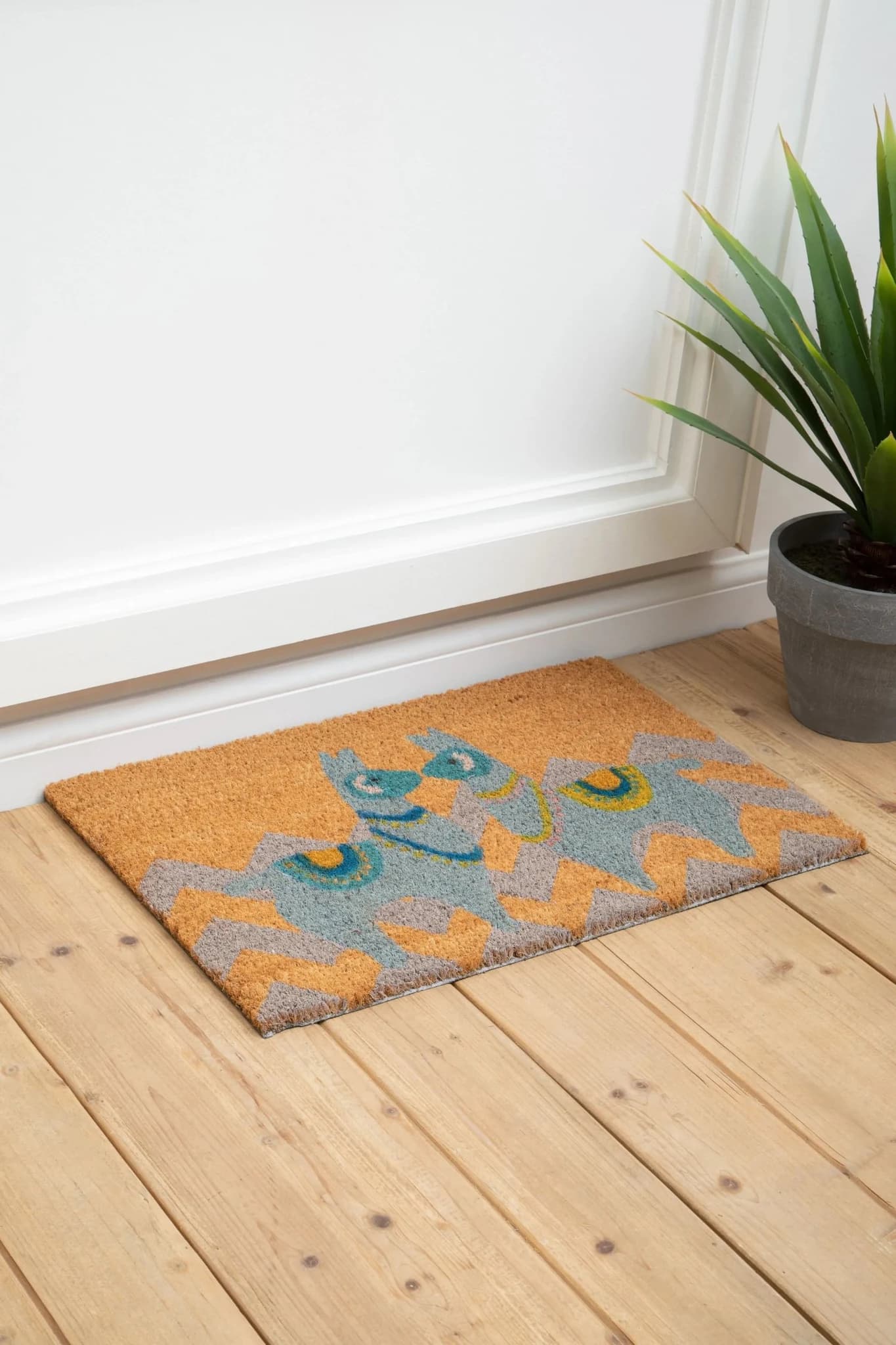Filta Llamas Doormat - Decorative, photo 2 of 4