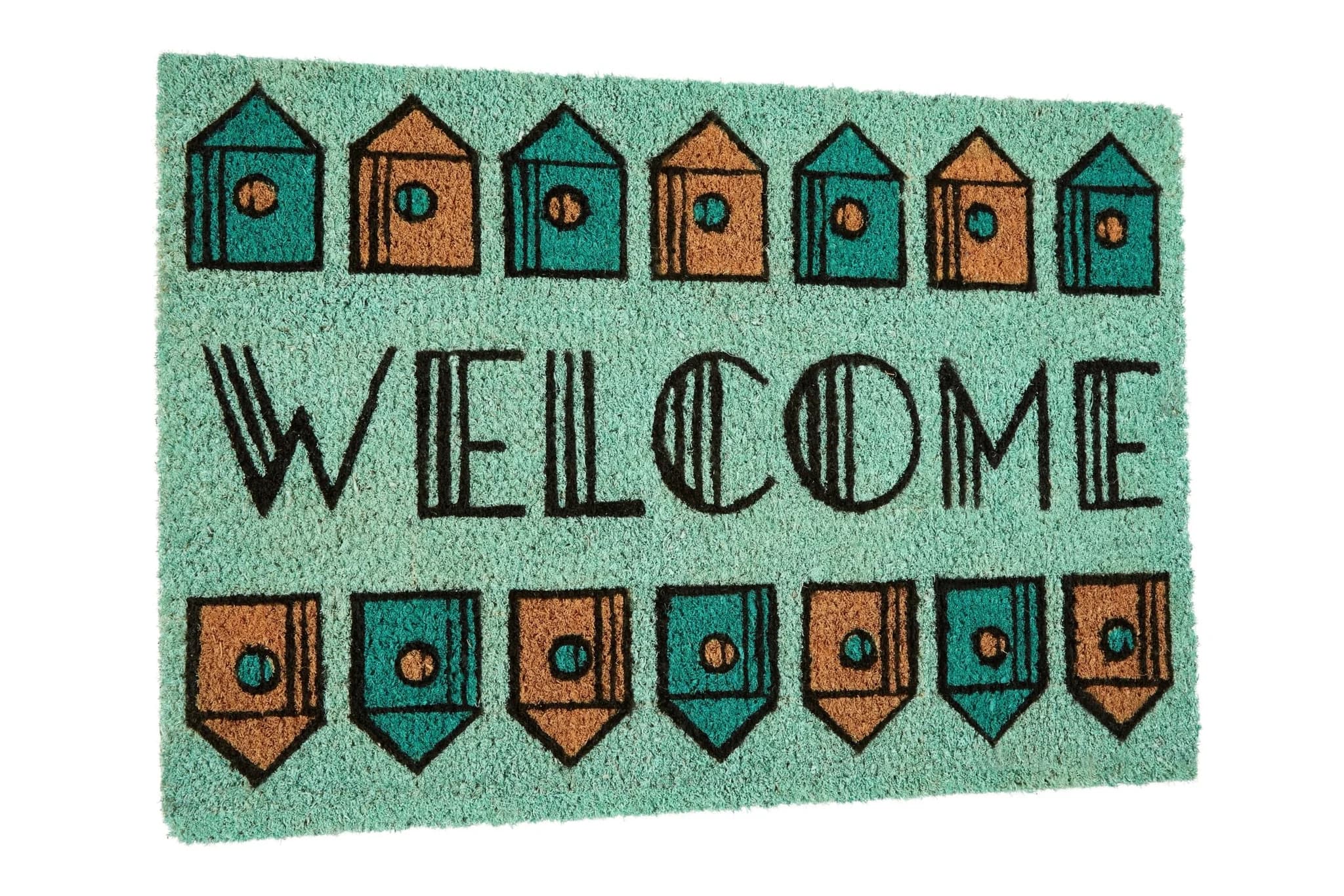 Filta Welcome Home Light Green Doormat - Decorative, photo 3 of 4