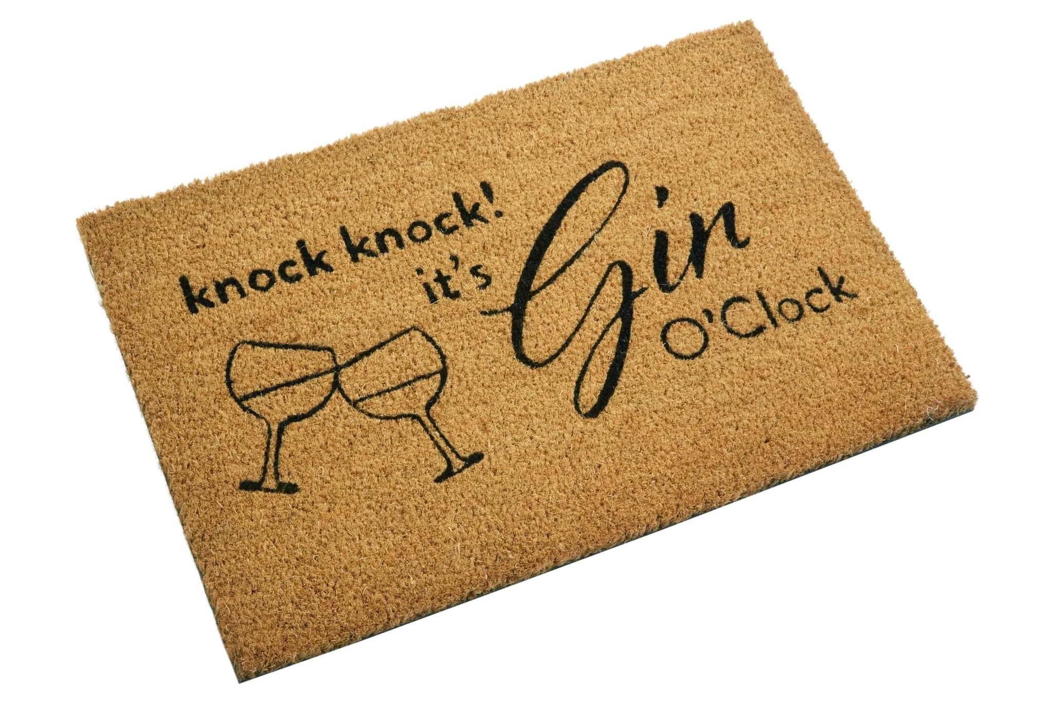 Filta Gin O Clock Coir Doormat - Decorative, photo 3 of 4