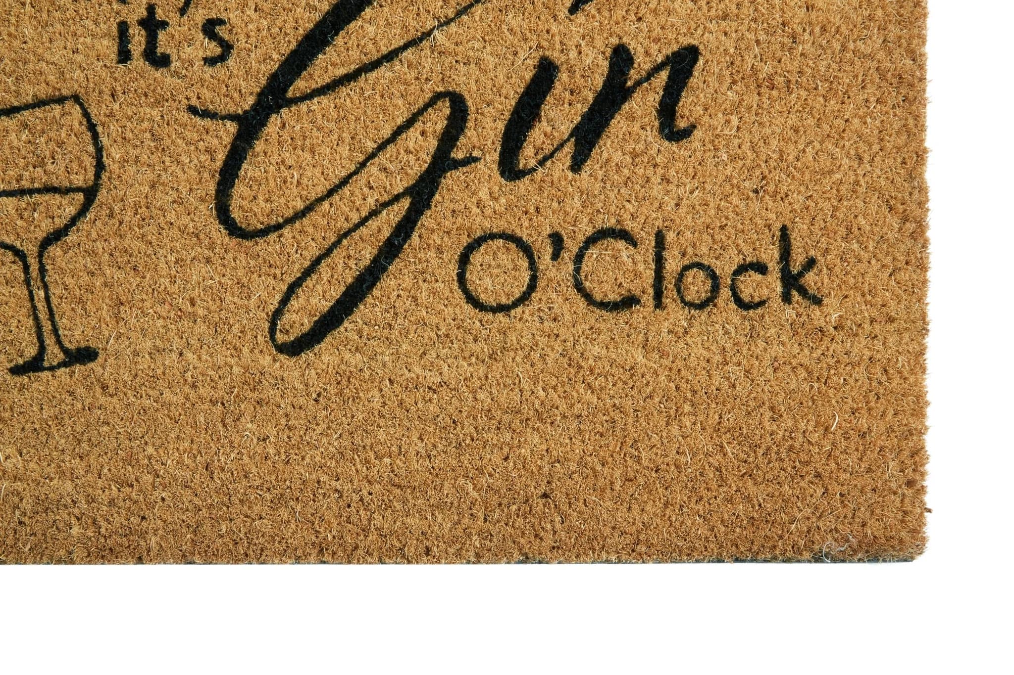 Filta Gin O Clock Coir Doormat - Decorative, photo 4 of 4