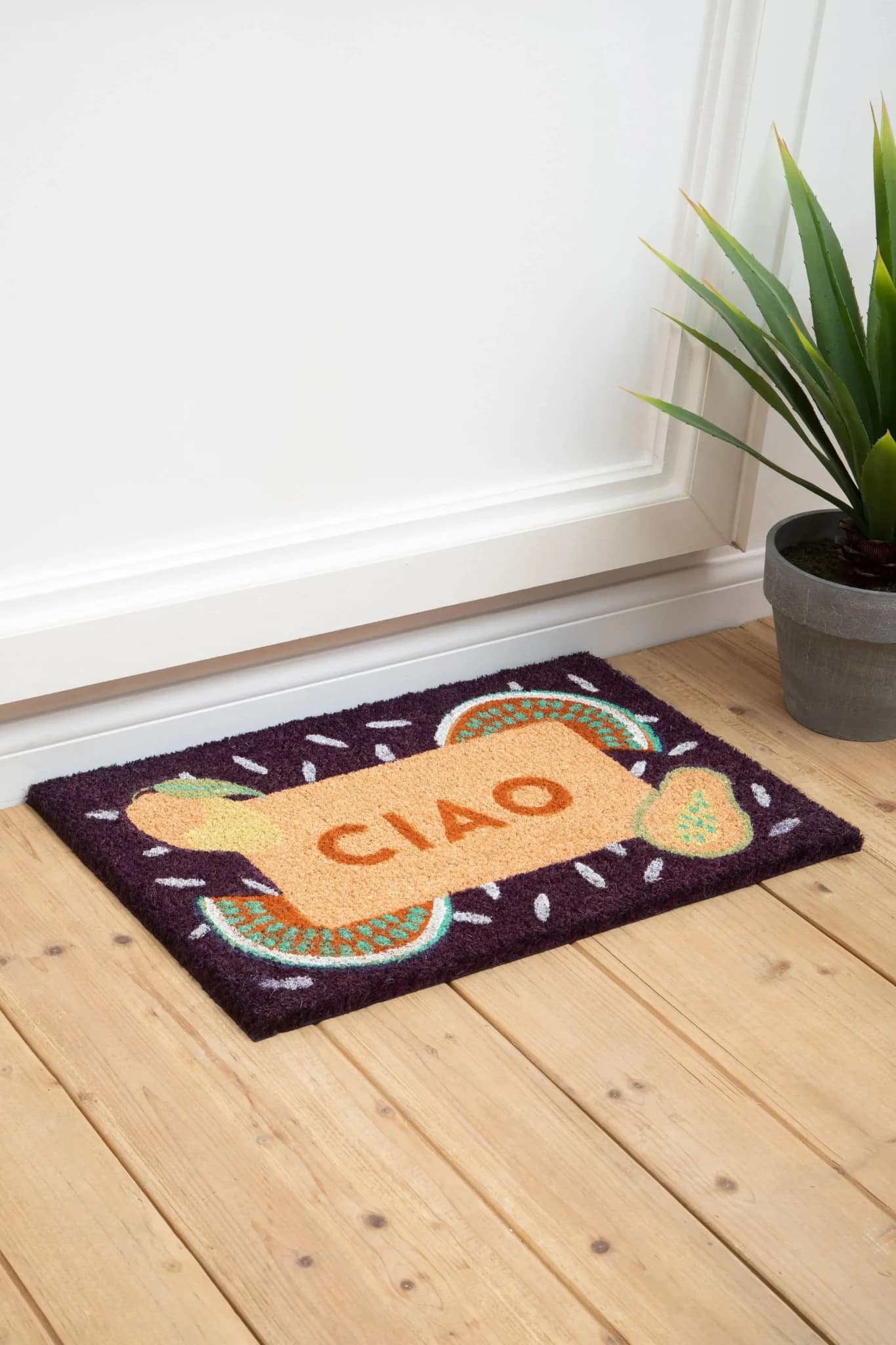 Filta Ciao Coir Doormat - Decorative, photo 2 of 3