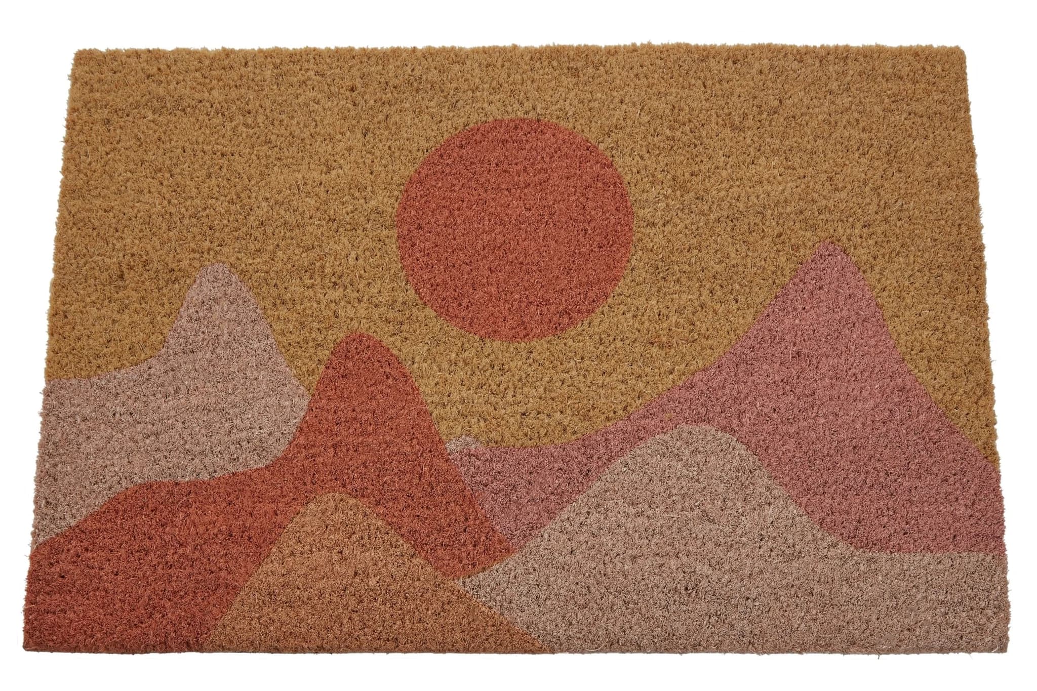 Bellevie Sunrise Design Coir Doormat - Decorative, photo 2 of 4