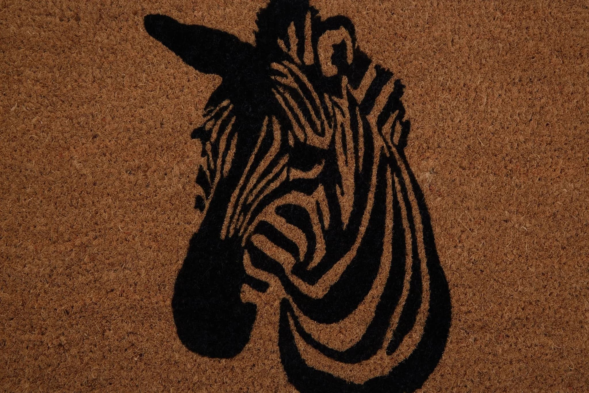 Filta Zebra Face Doormat - Decorative, photo 3 of 5