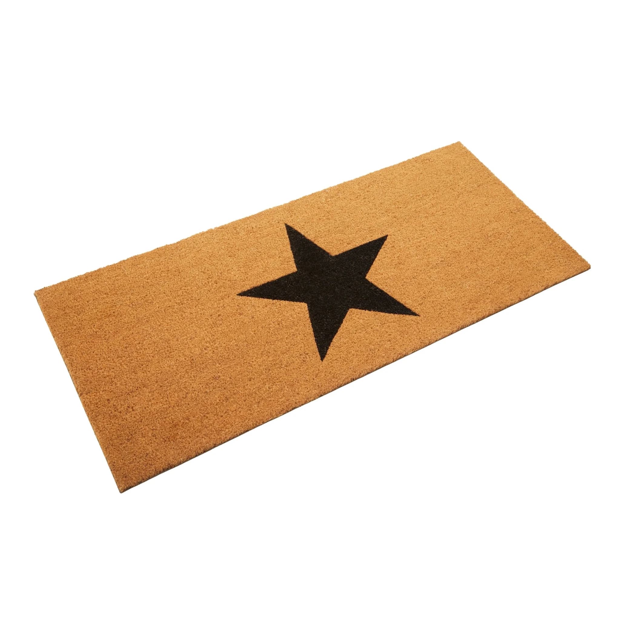 Filta Black Star Extra Large Coir Doormat - Decorative, photo 3 of 5
