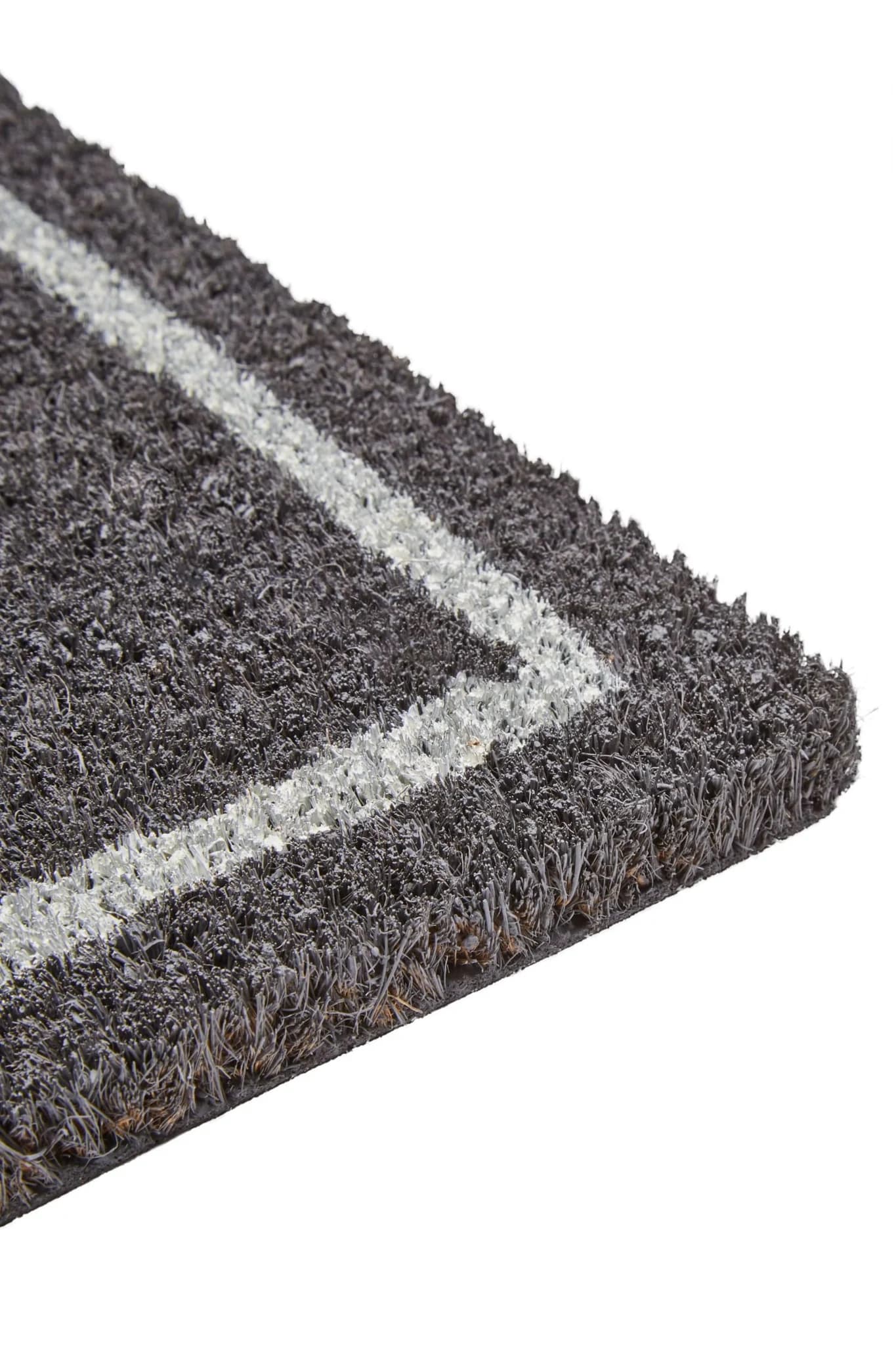 Filta Hello Grey And White Rectangular Coir Doormat - Decorative, photo 3 of 4