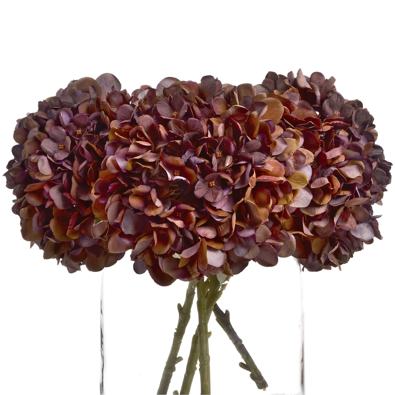 Autumn Coffee Hydrangea — Pack of 3 - Artificial plants & flowers, photo 4 of 5