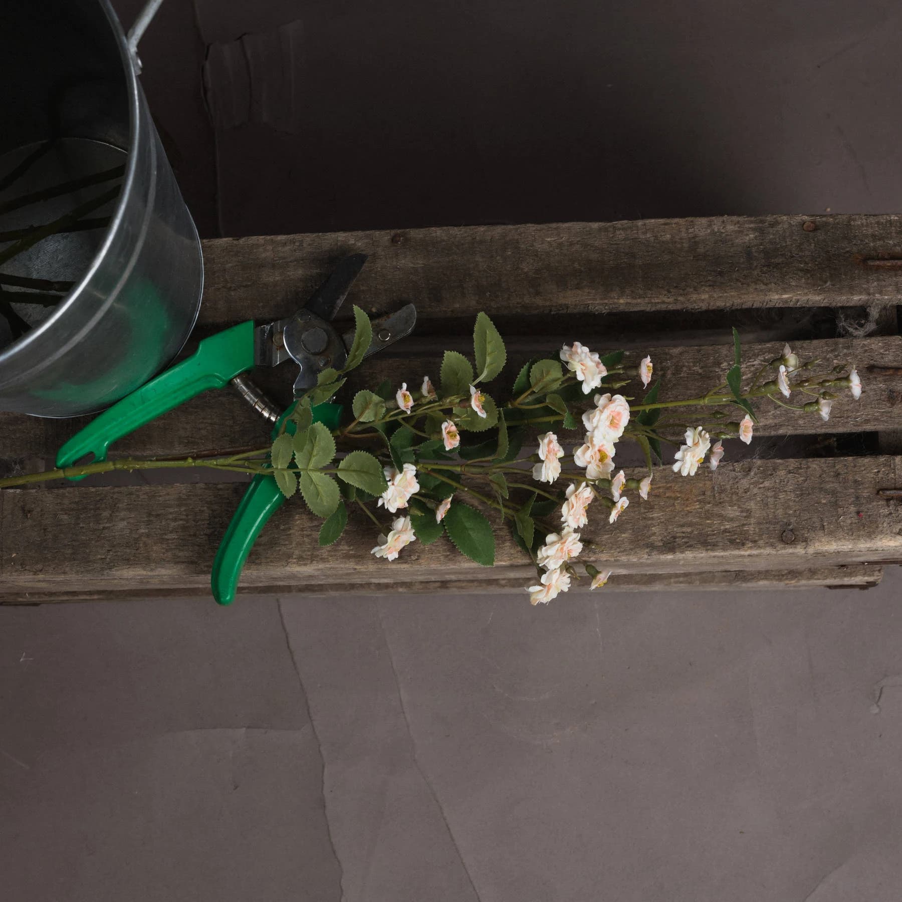 Cream Wild Meadow Rose — Pack of 5 - Artificial plants & flowers, photo 2 of 5