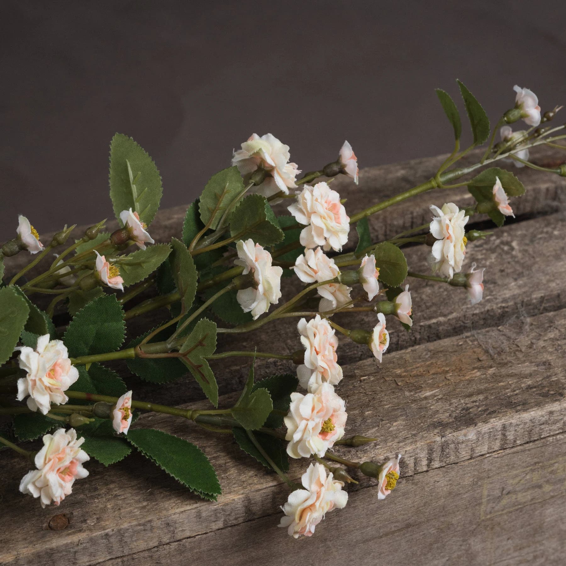 Cream Wild Meadow Rose — Pack of 5 - Artificial plants & flowers, photo 3 of 5