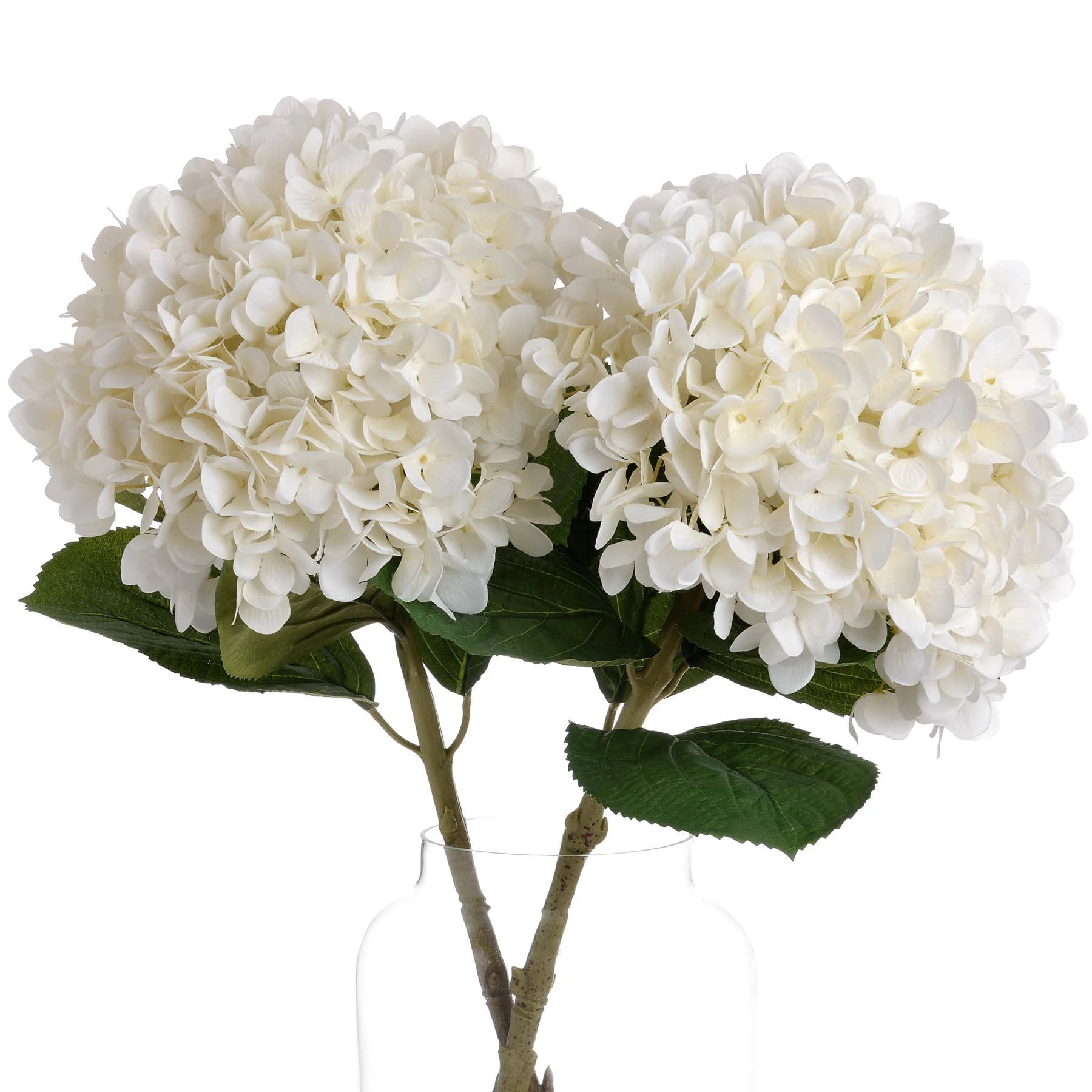 Oversized White Hydrangea — Pack of 3 - Artificial plants & flowers, photo 3 of 5