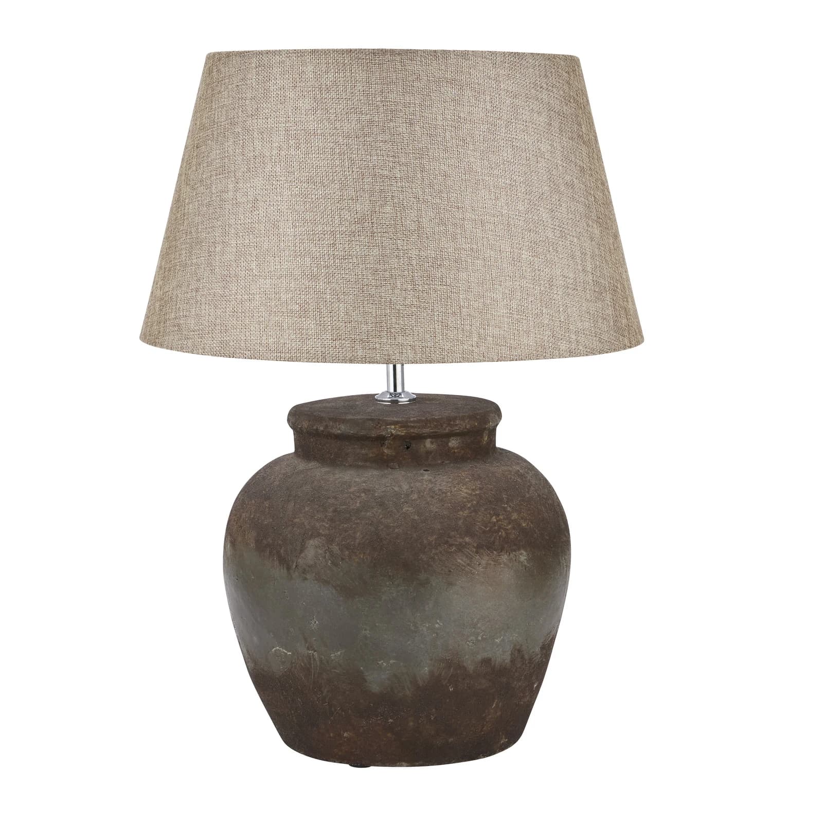 Castello Aged Stone Ceramic Table Lamp - Table lamps, photo 2 of 4