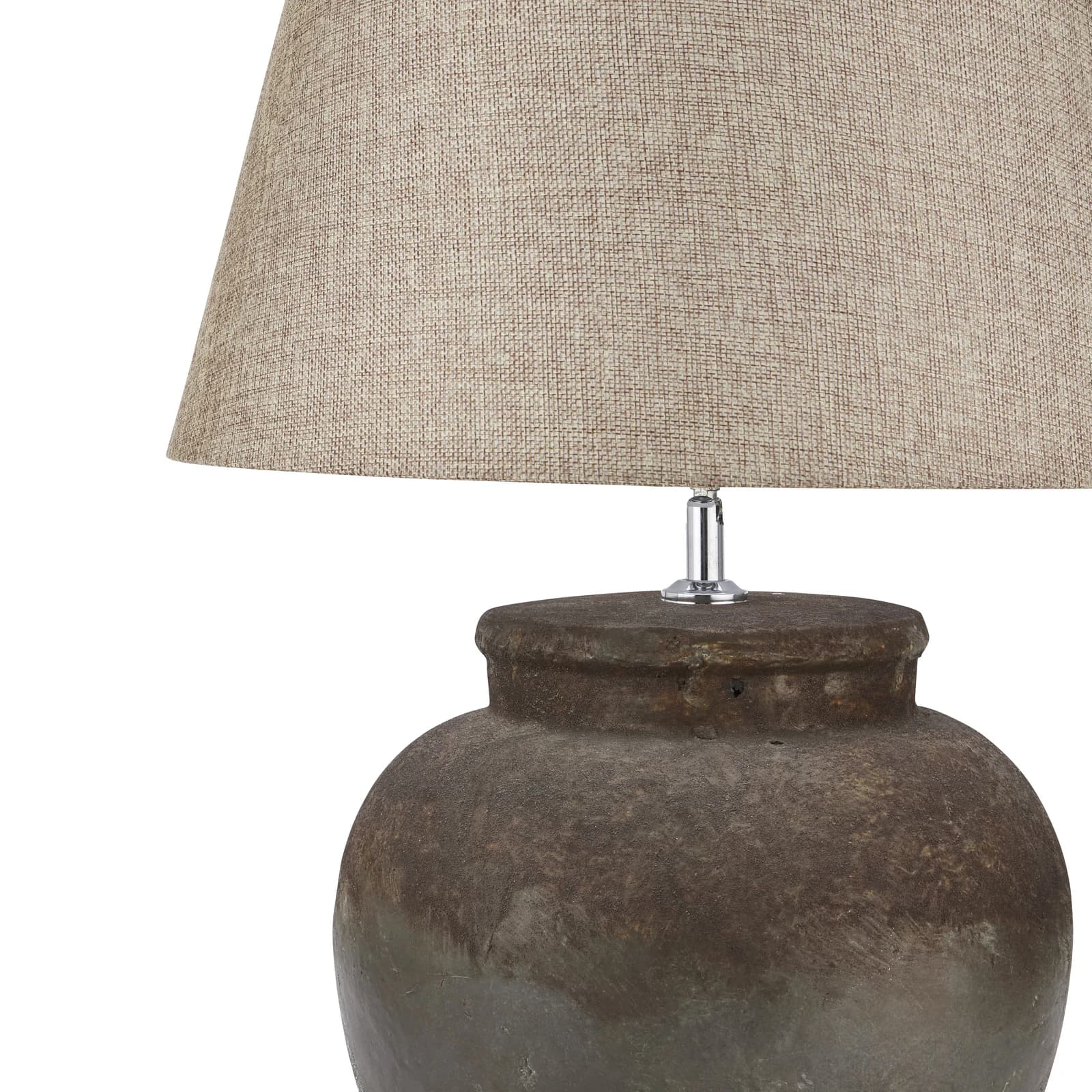 Castello Aged Stone Ceramic Table Lamp - Table lamps, photo 3 of 4