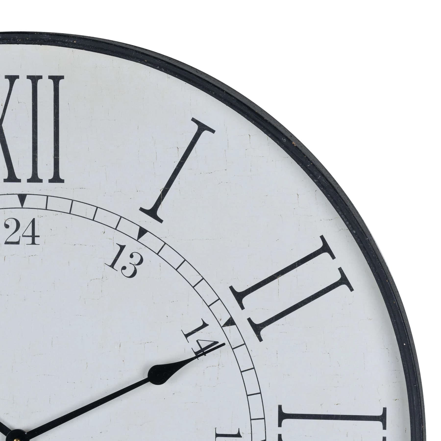 Large Embossed Station Clock - Clocks, photo 3 of 6
