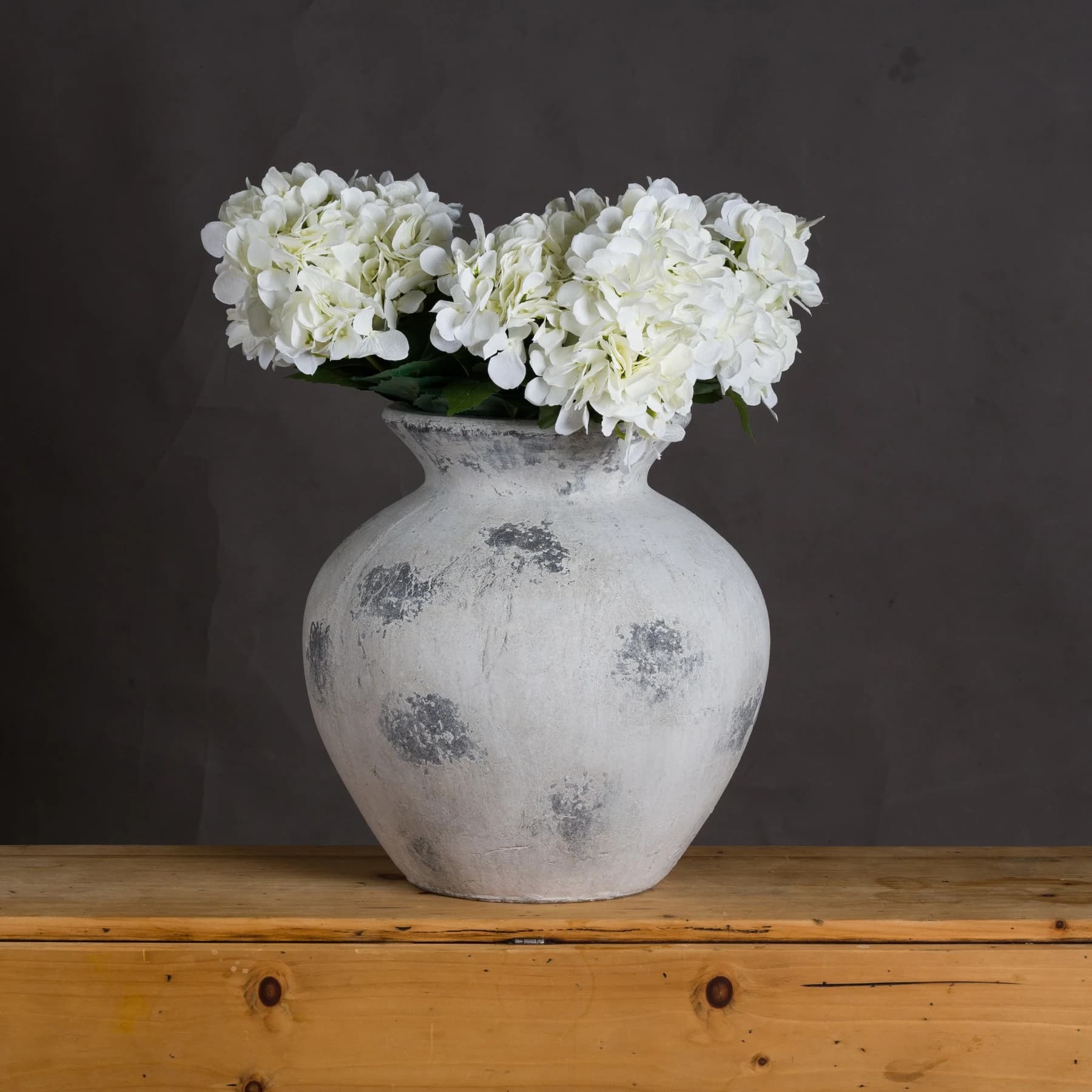 Downton Large Antique White Vase - Vases, photo 4 of 4