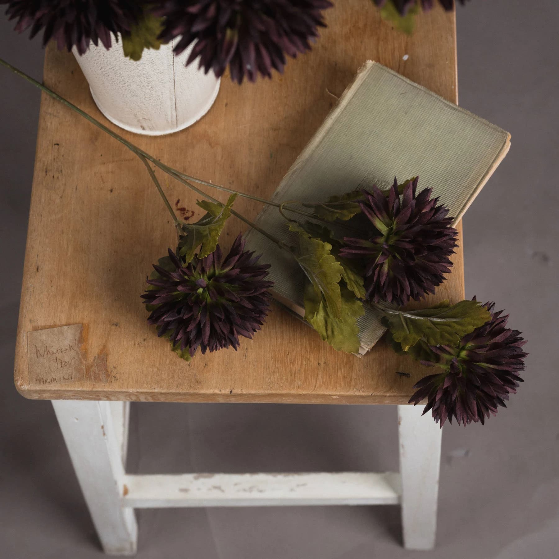 Chocolate Chrysanthemum — Pack of 5 - Artificial plants & flowers, photo 2 of 5