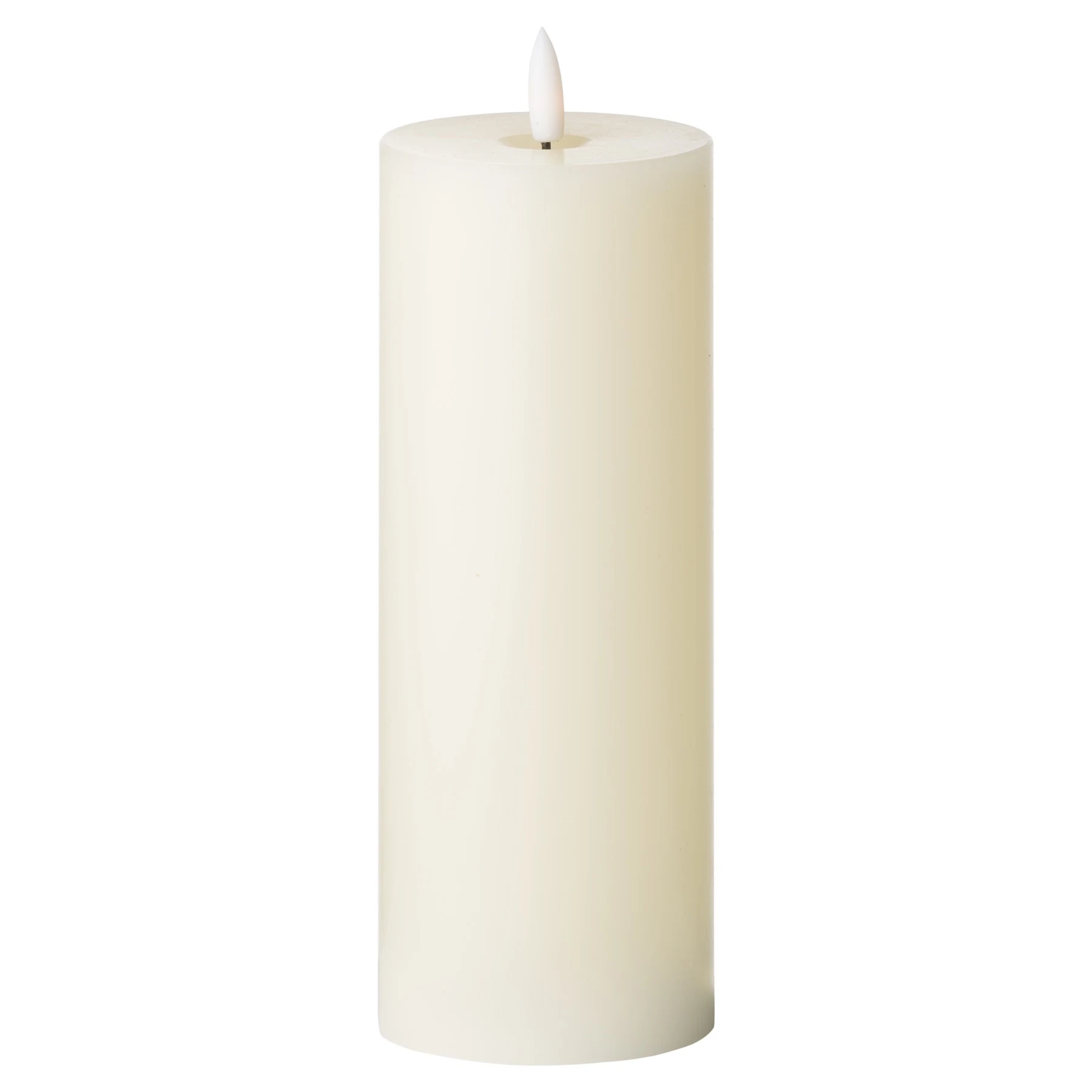 Luxe Collection Natural Glow 3 x 8 LED Cream Wax Candle - Candles, photo 2 of 6