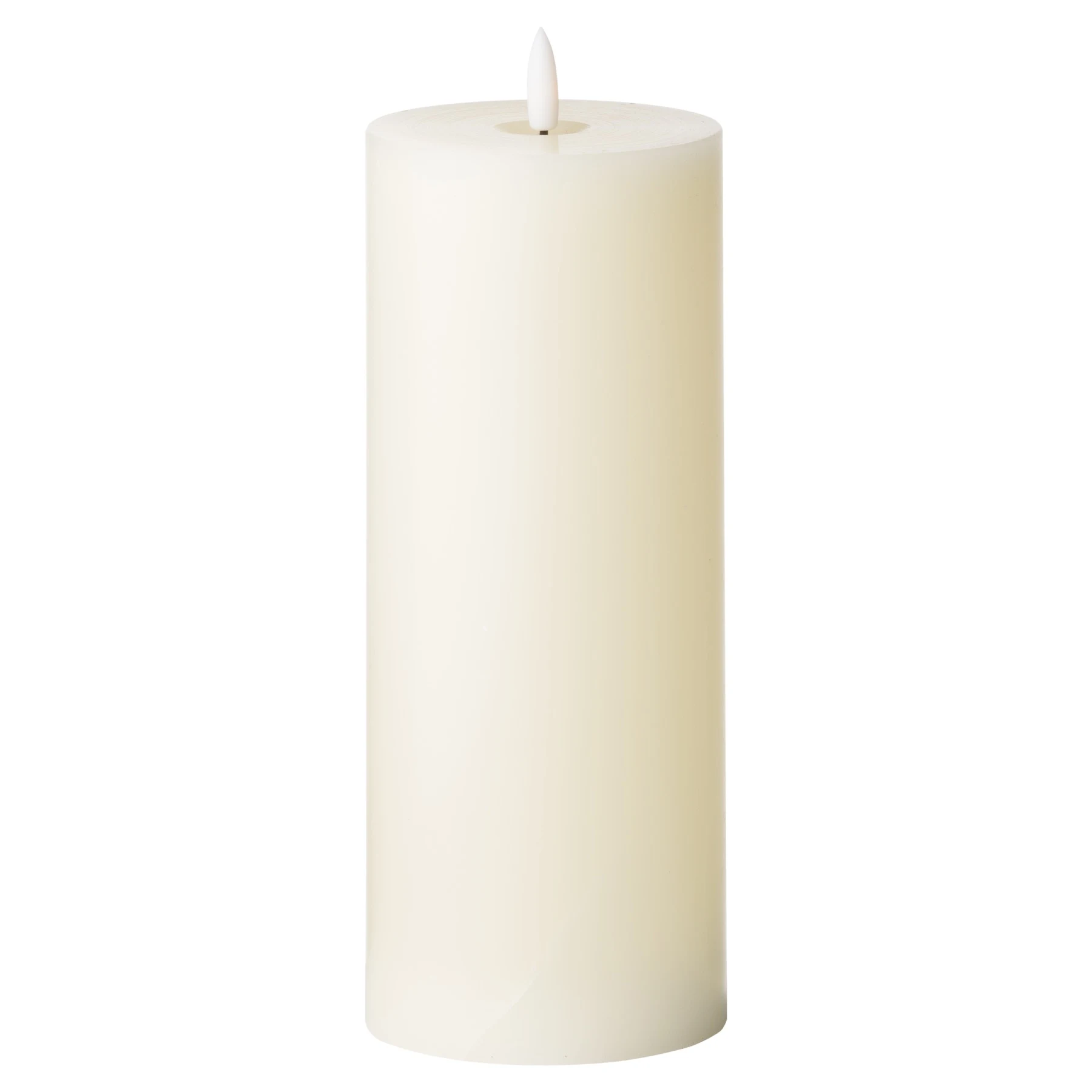 Luxe Collection Natural Glow 3.5 x 9 LED Cream Wax Candle - Candles, photo 2 of 6