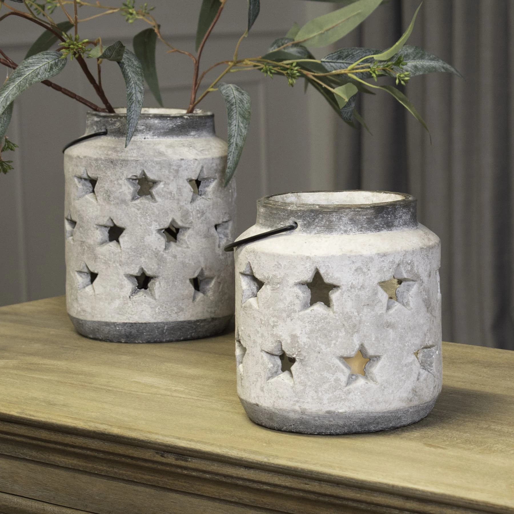 Bloomville Stone Star Lantern - Lanterns, photo 4 of 5