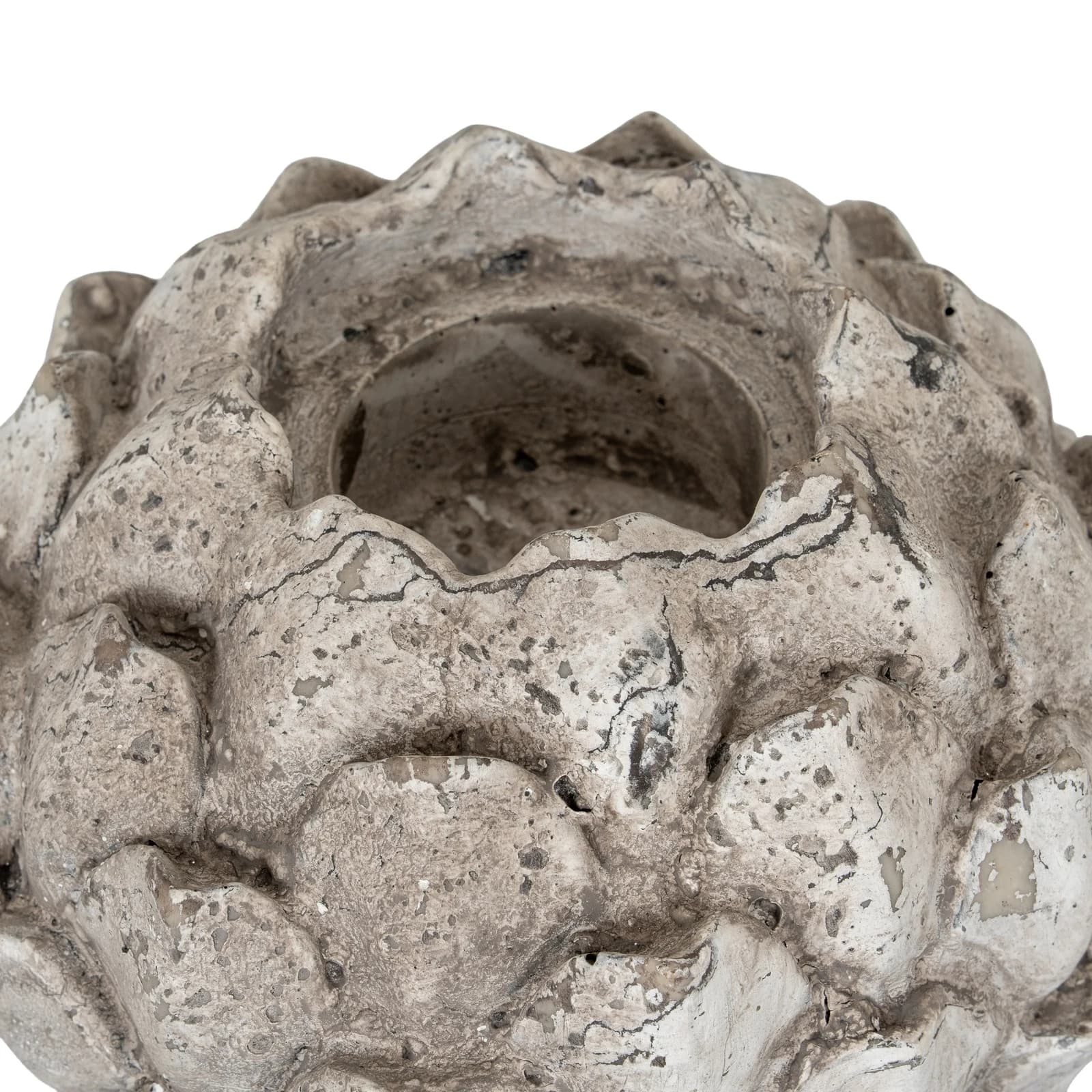 Stone Effect Acorn Tea Light Holder - Decorative, photo 3 of 5