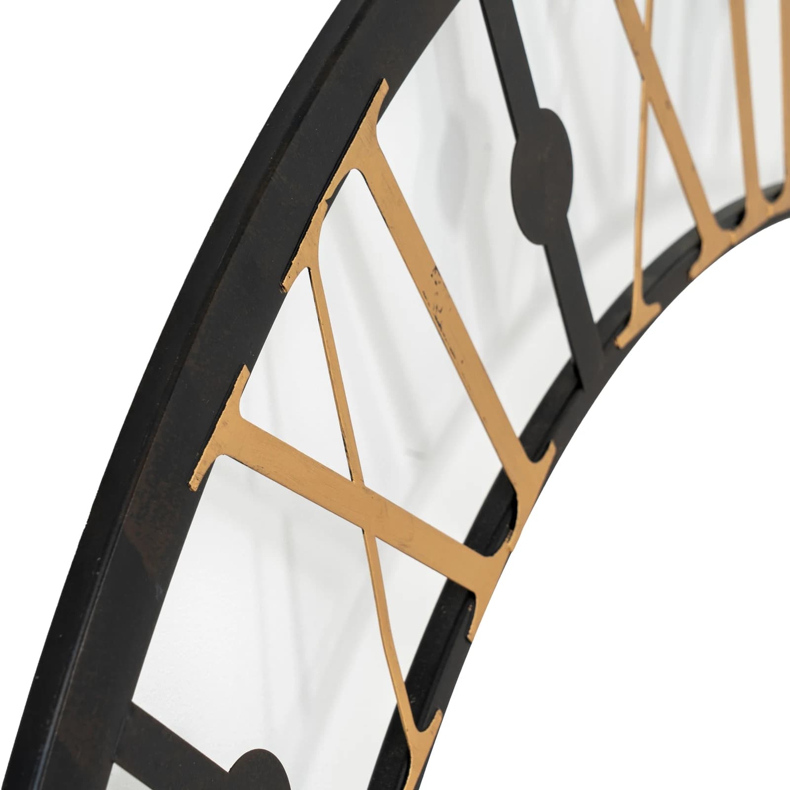 Black And Gold Skeleton Clock - Clocks, photo 3 of 5