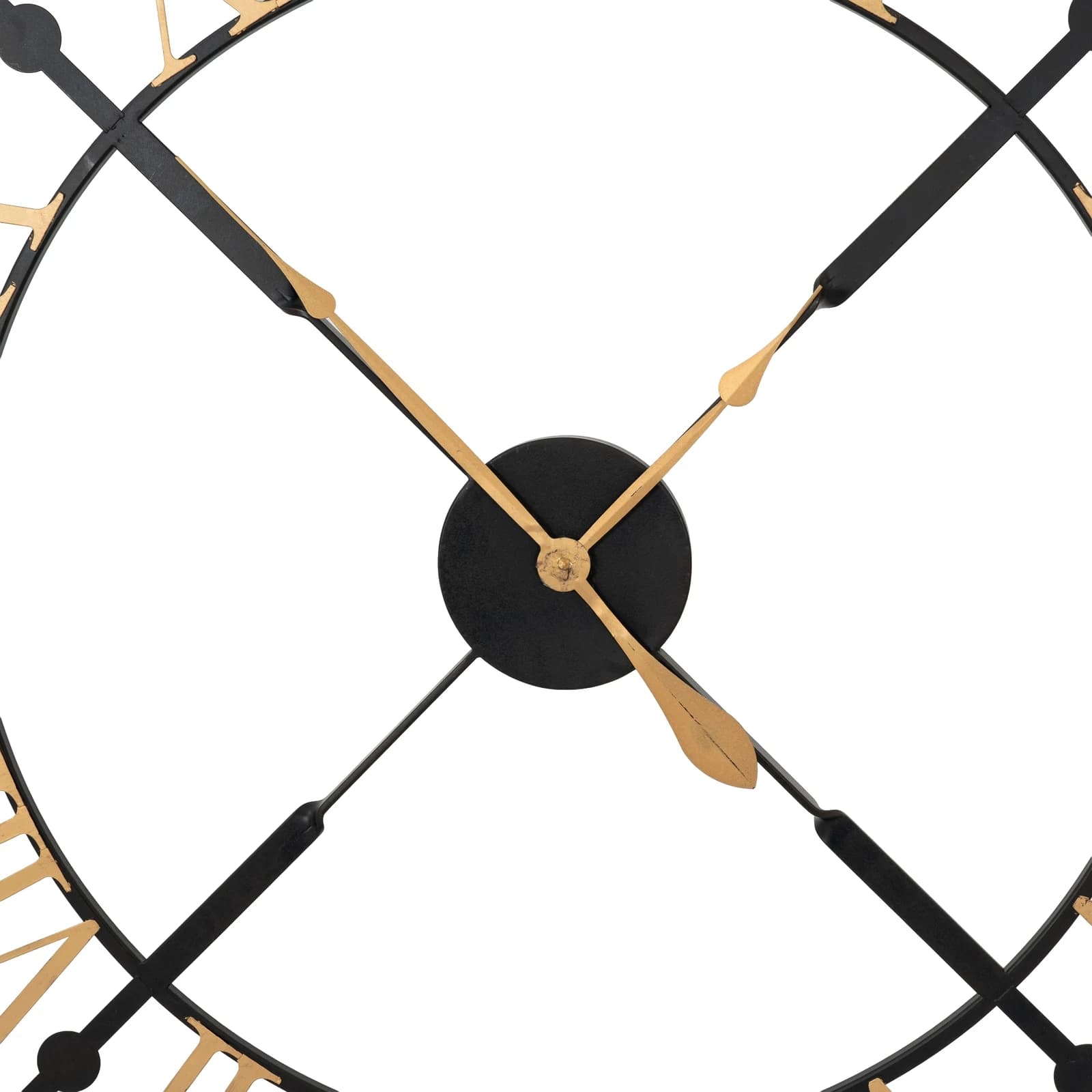 Black And Gold Skeleton Clock - Clocks, photo 5 of 5