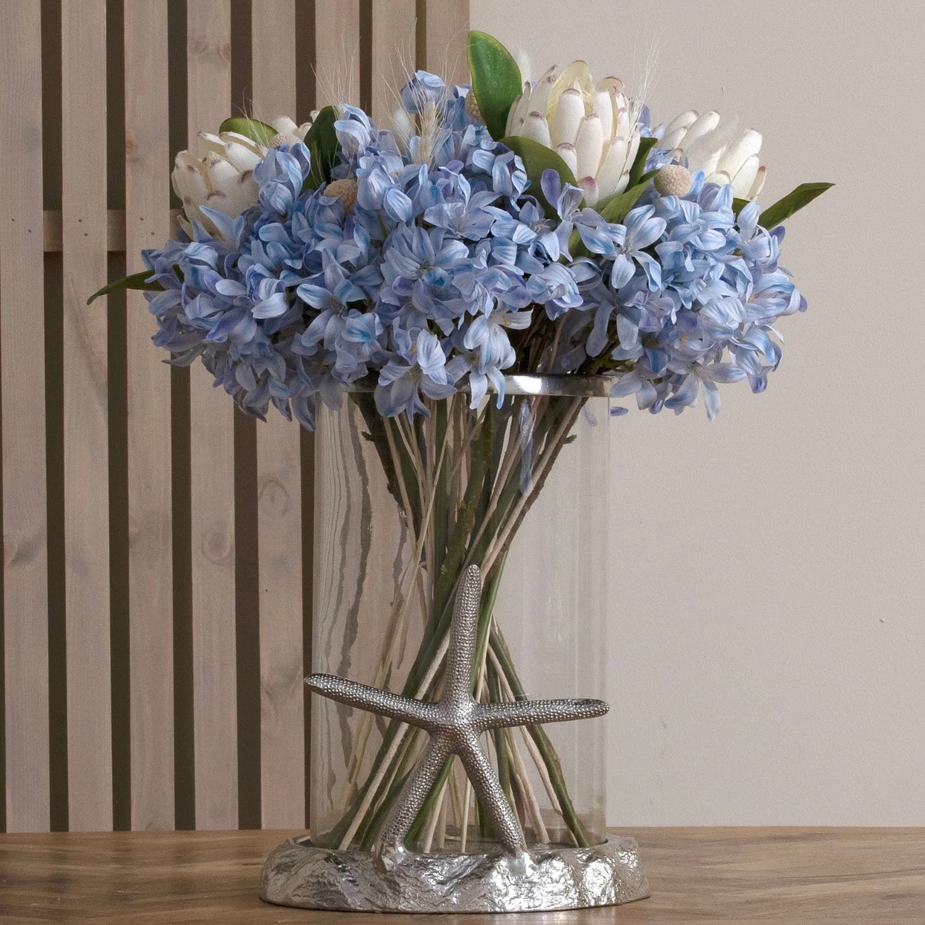 Light Blue Large Headed Agapanthus — Pack of 5 - Artificial plants & flowers, photo 3 of 5