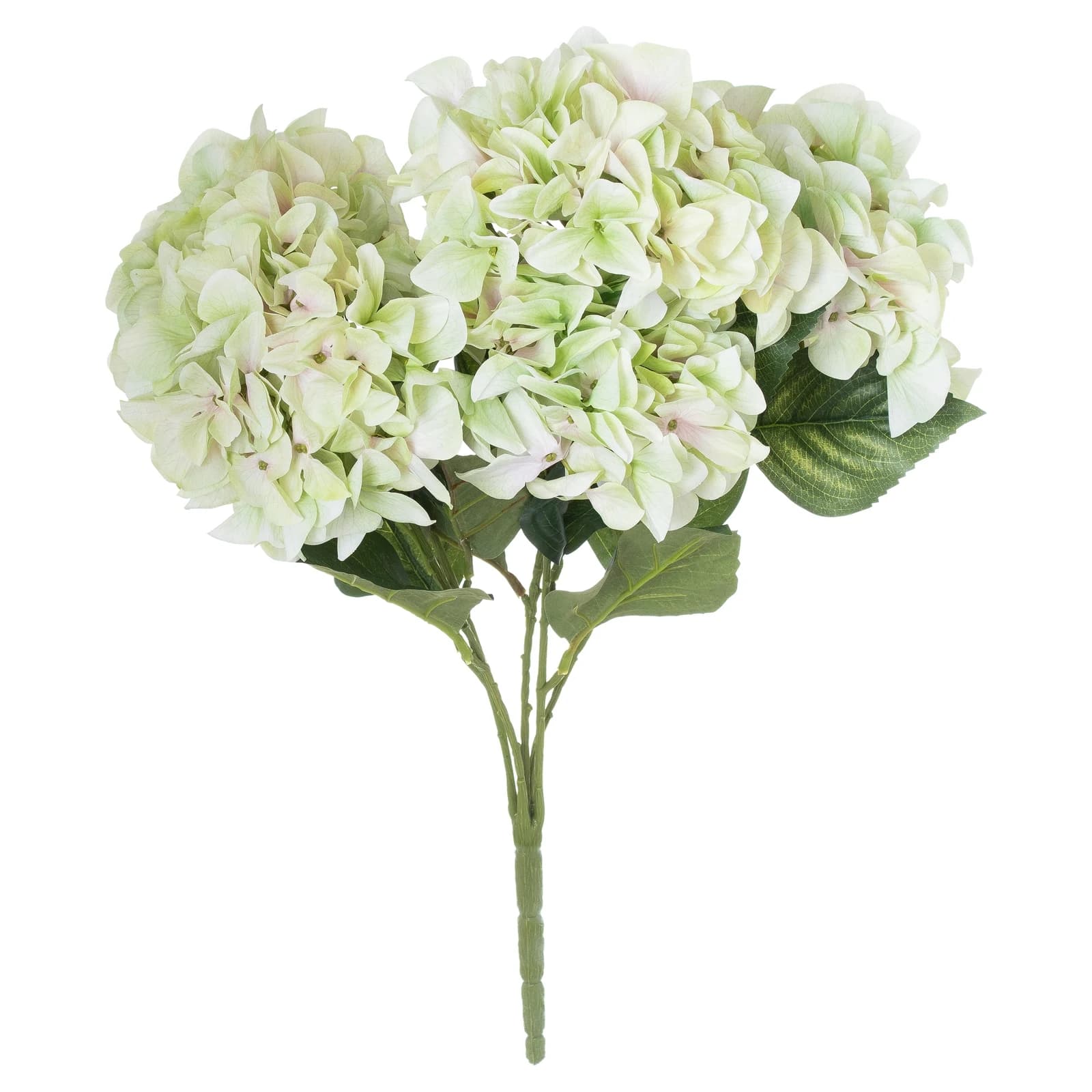 Shabby Green Hydrangea Bouquet — Pack of 3 - Artificial plants & flowers, photo 3 of 4