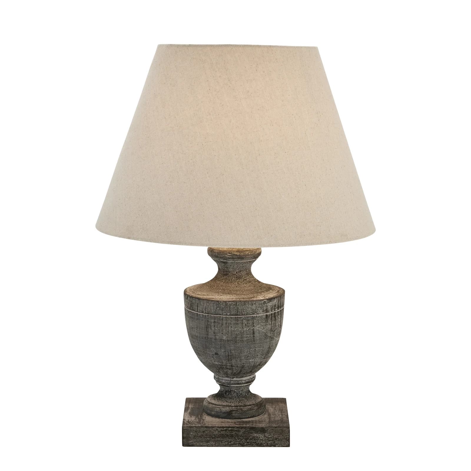 Incia Urn Wooden Table Lamp - Vases, photo 4 of 6