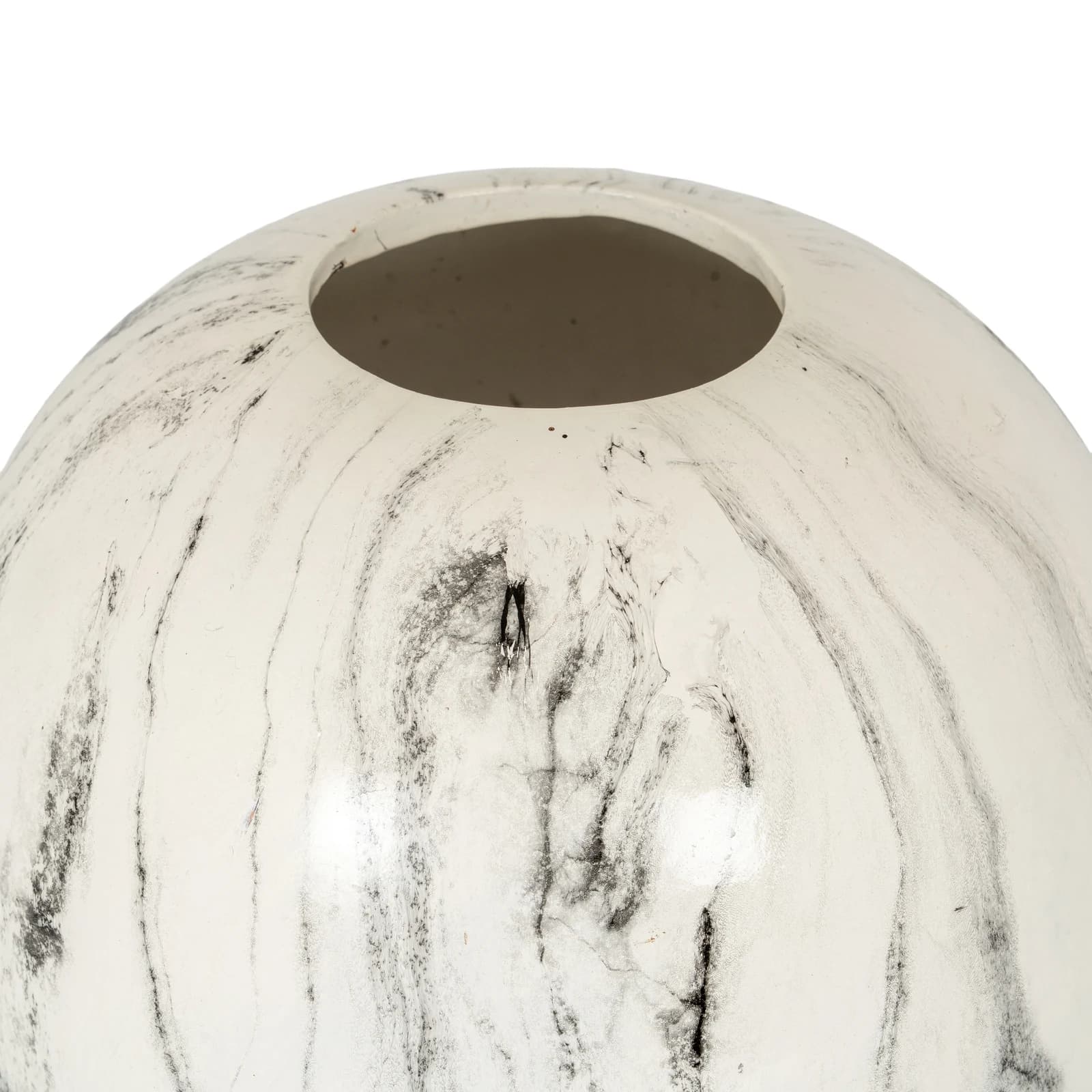 Marble Effect Pudding Vase - Vases, photo 2 of 4